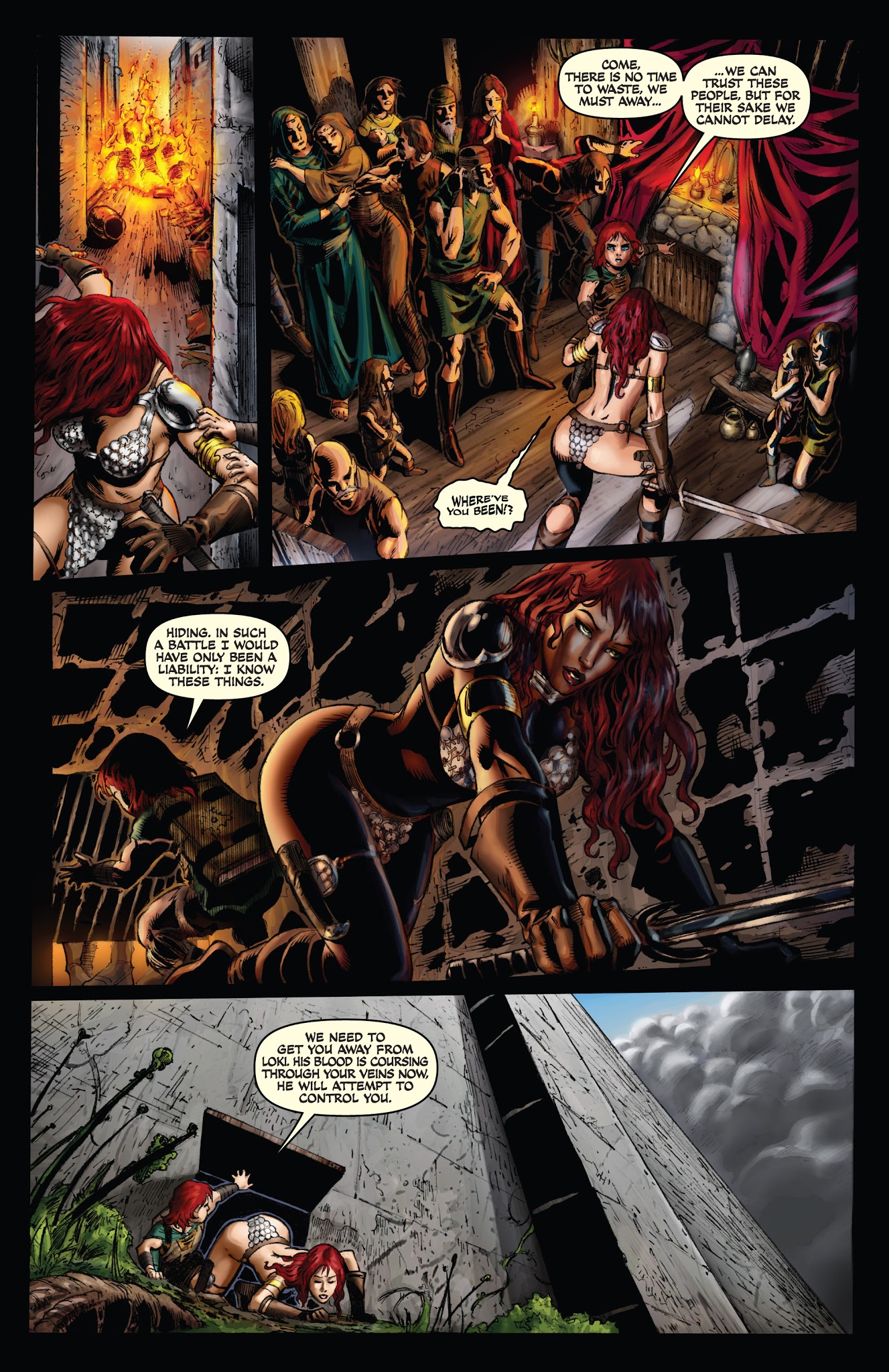 Read online Red Sonja: Wrath of the Gods comic -  Issue #2 - 8