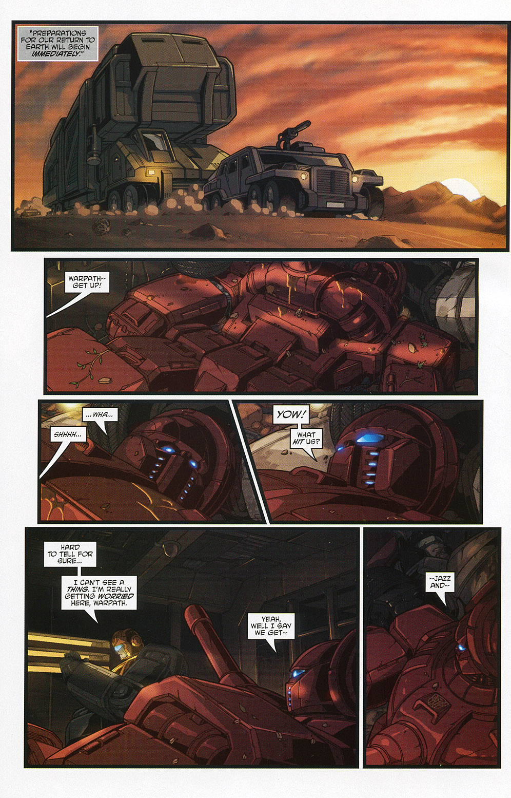 Read online Transformers: Generation 1 (2004) comic -  Issue #6 - 8