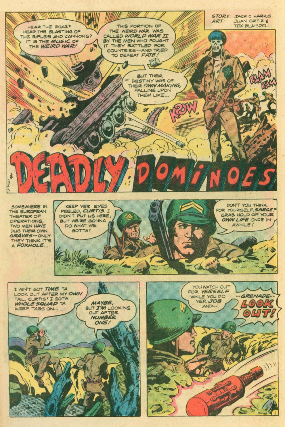 Read online Weird War Tales (1971) comic -  Issue #53 - 4