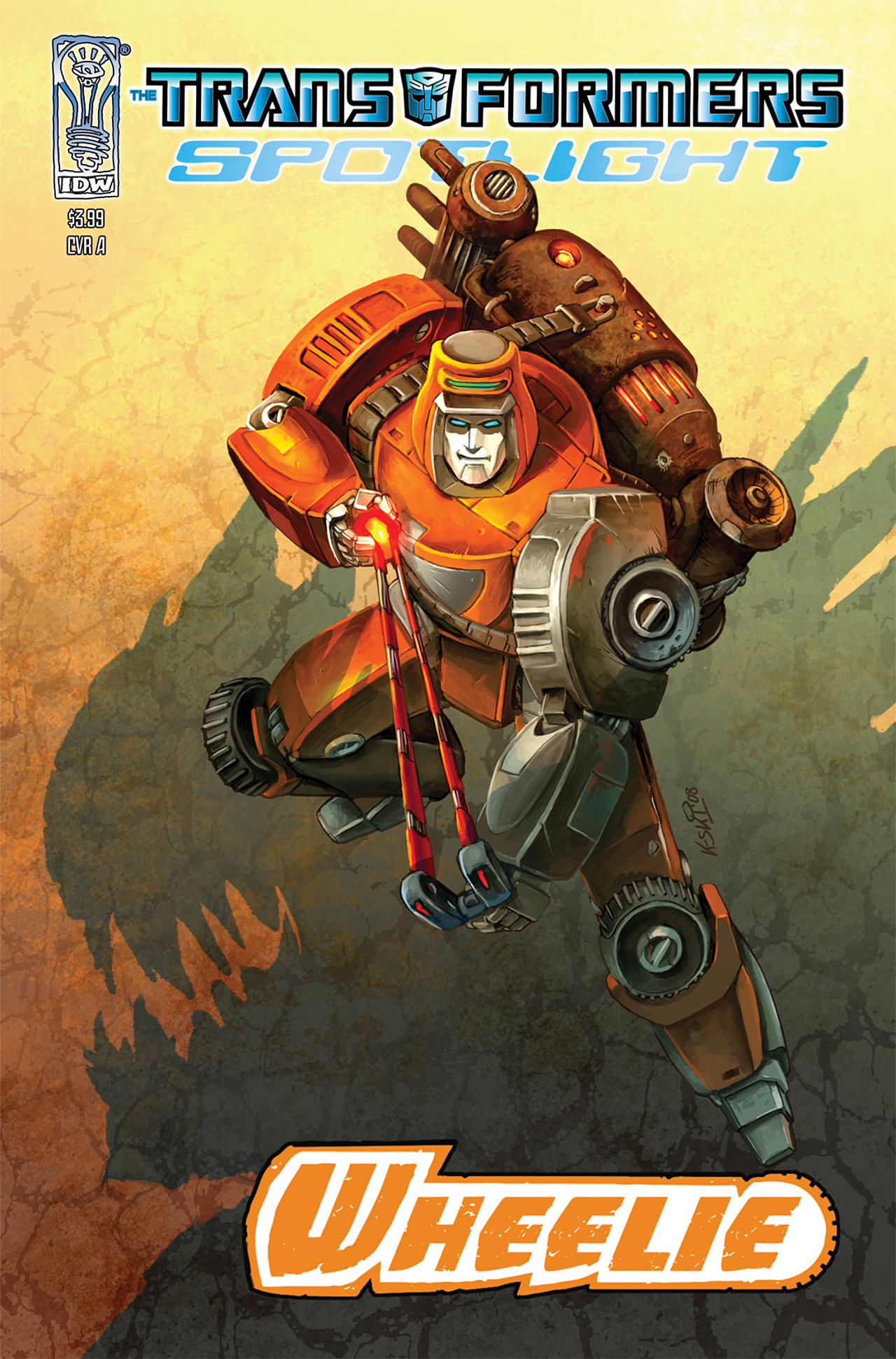 Read online Transformers Spotlight: Wheelie comic -  Issue # Full - 1