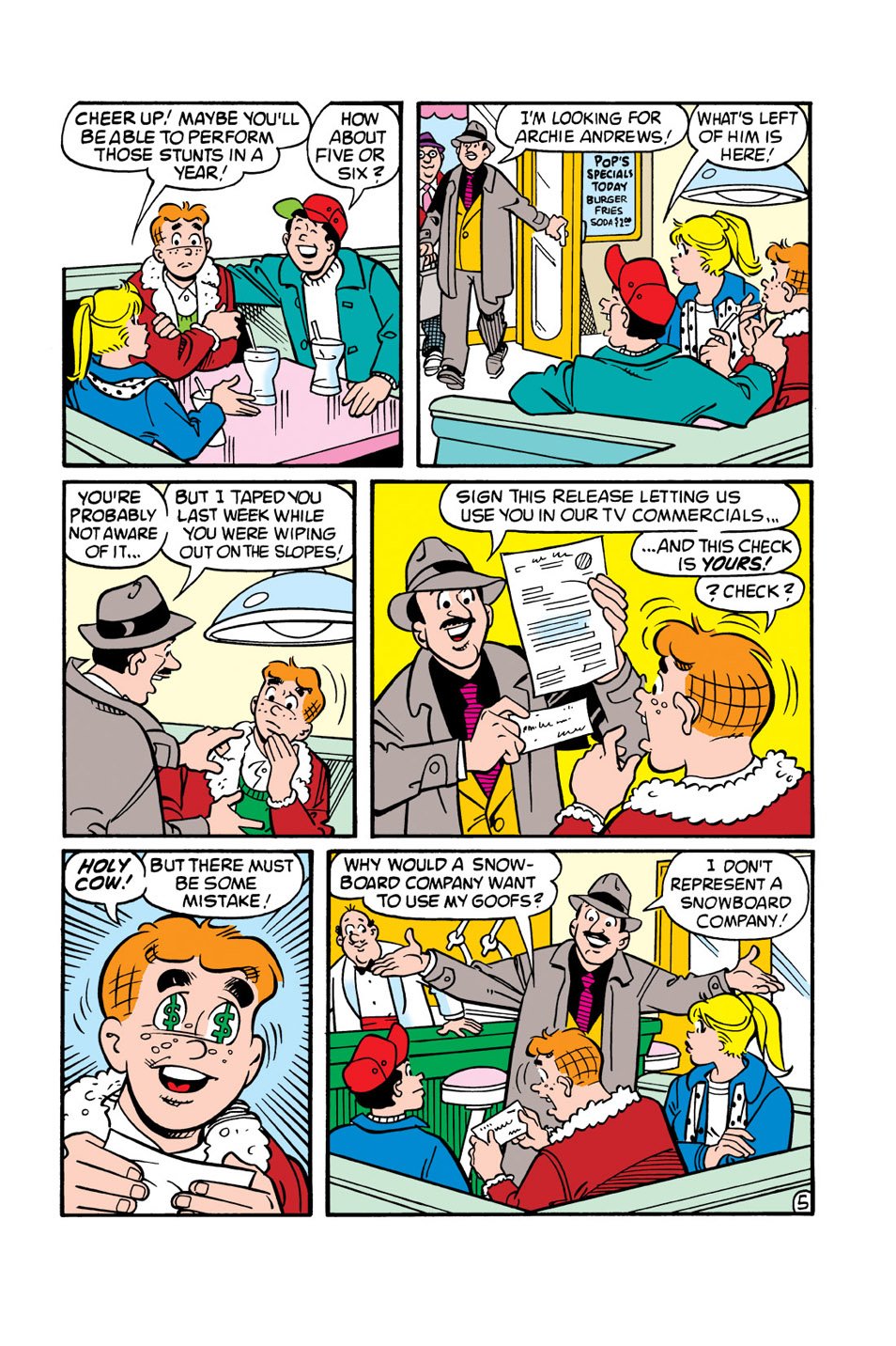 Read online Archie (1960) comic -  Issue #482 - 6