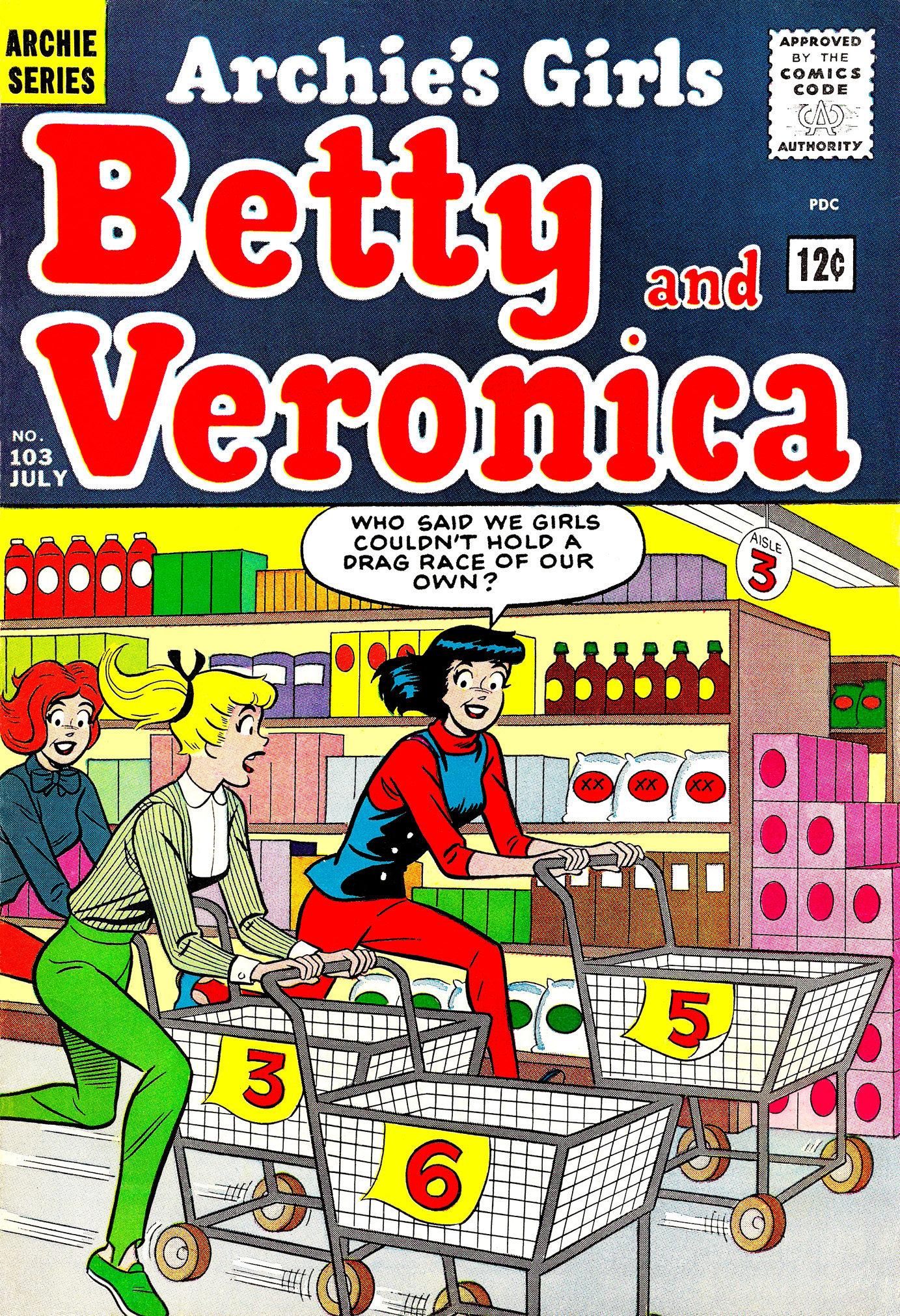 Read online Archie's Girls Betty and Veronica comic -  Issue #103 - 1