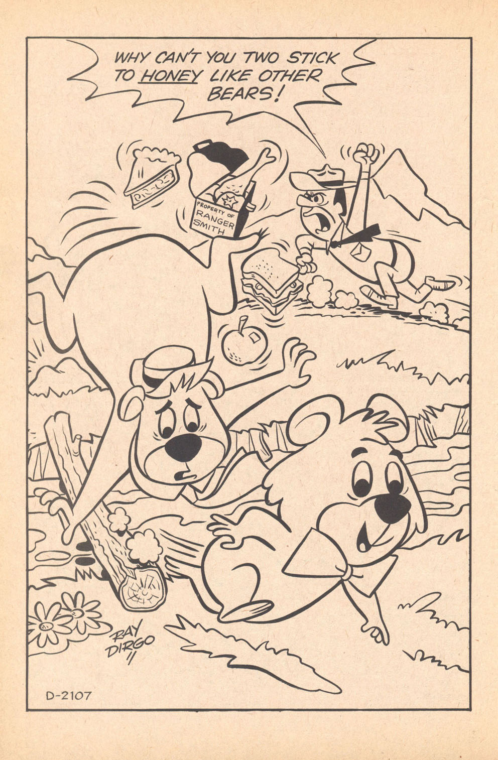 Read online Yogi Bear (1970) comic -  Issue #7 - 20