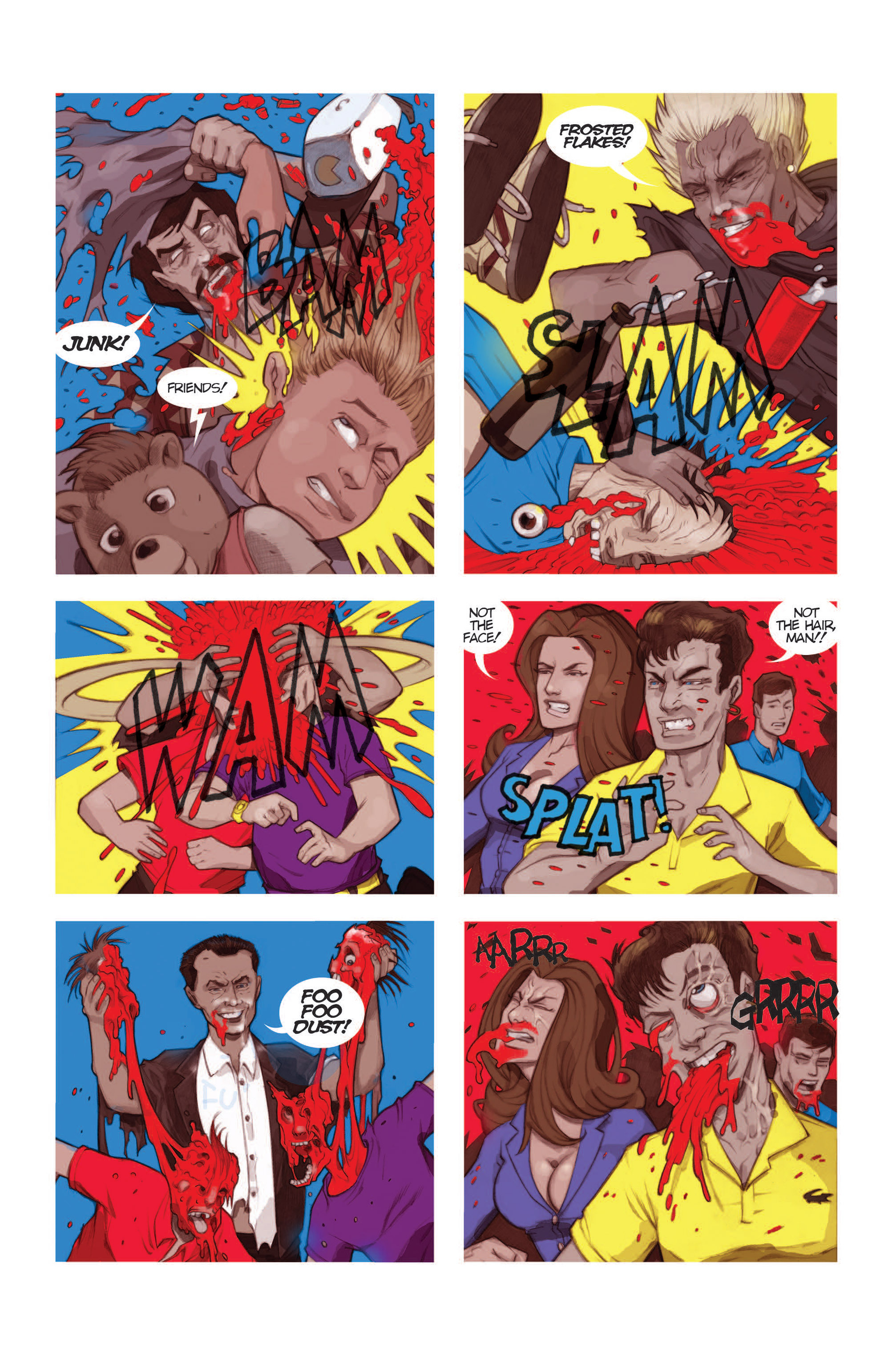 Read online Night of the 80's Undead comic -  Issue # TPB - 42