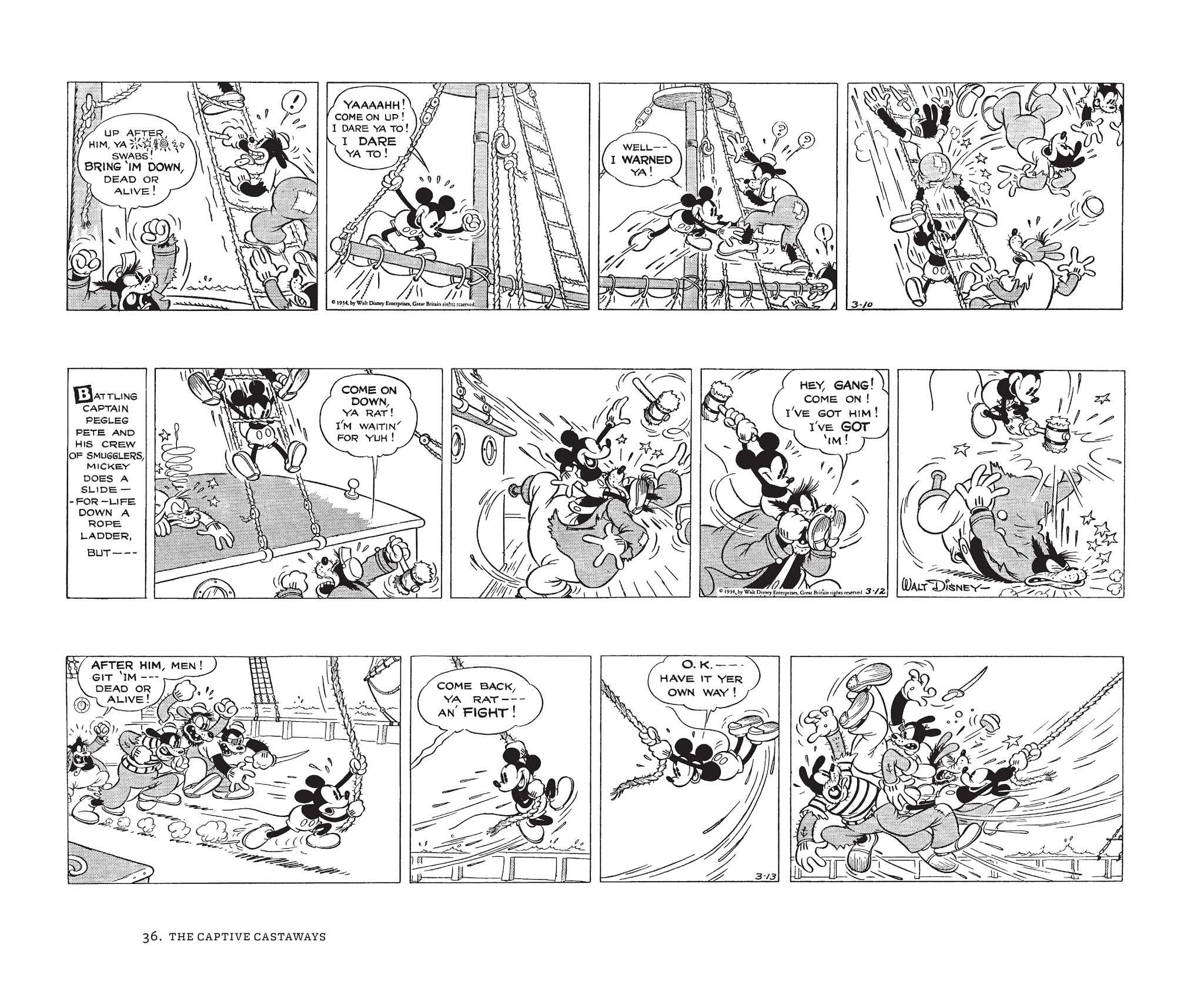 Read online Walt Disney's Mickey Mouse by Floyd Gottfredson comic -  Issue # TPB 3 (Part 1) - 36