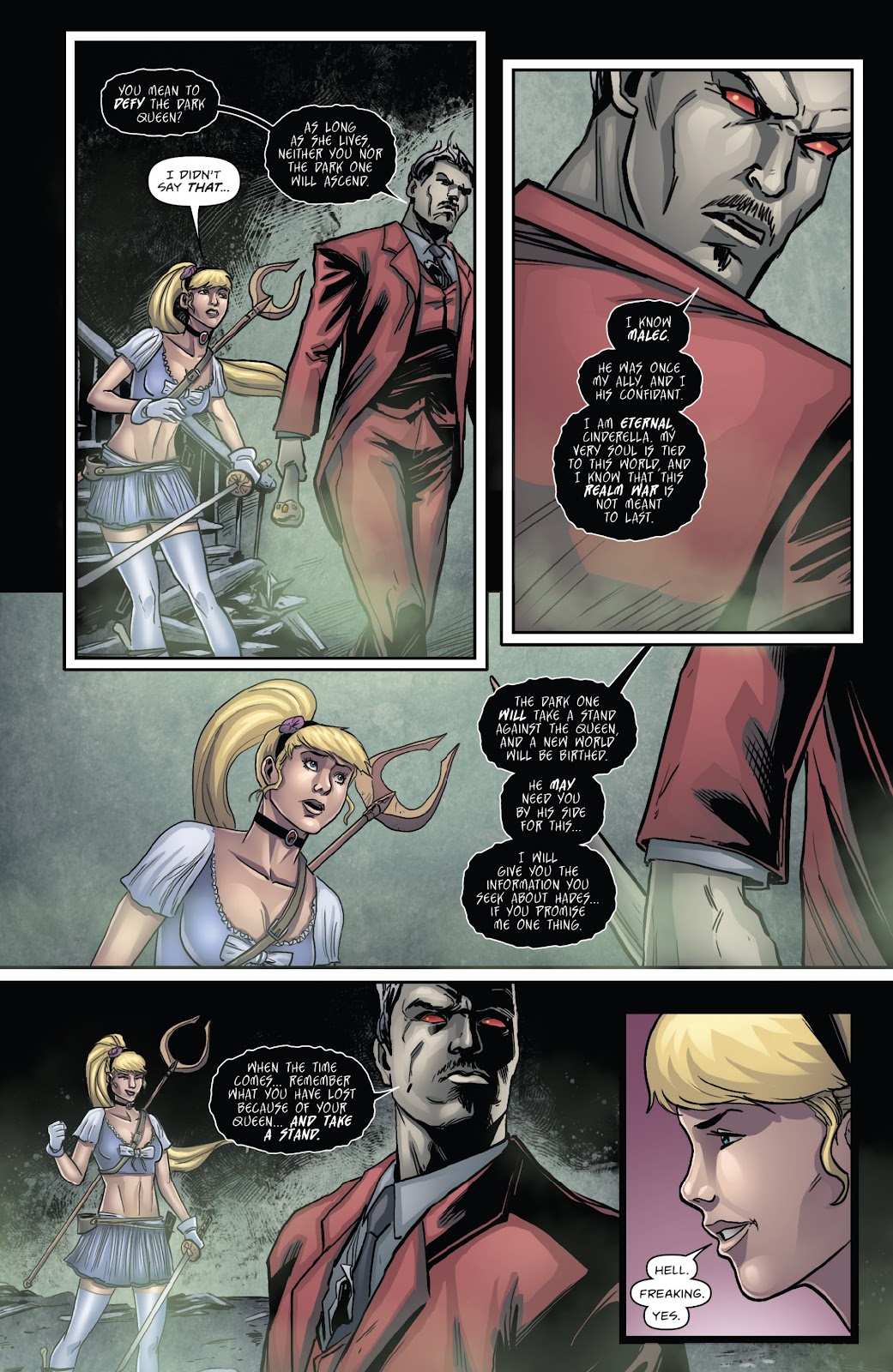 Grimm Fairy Tales presents Age of Darkness issue Full - Page 114