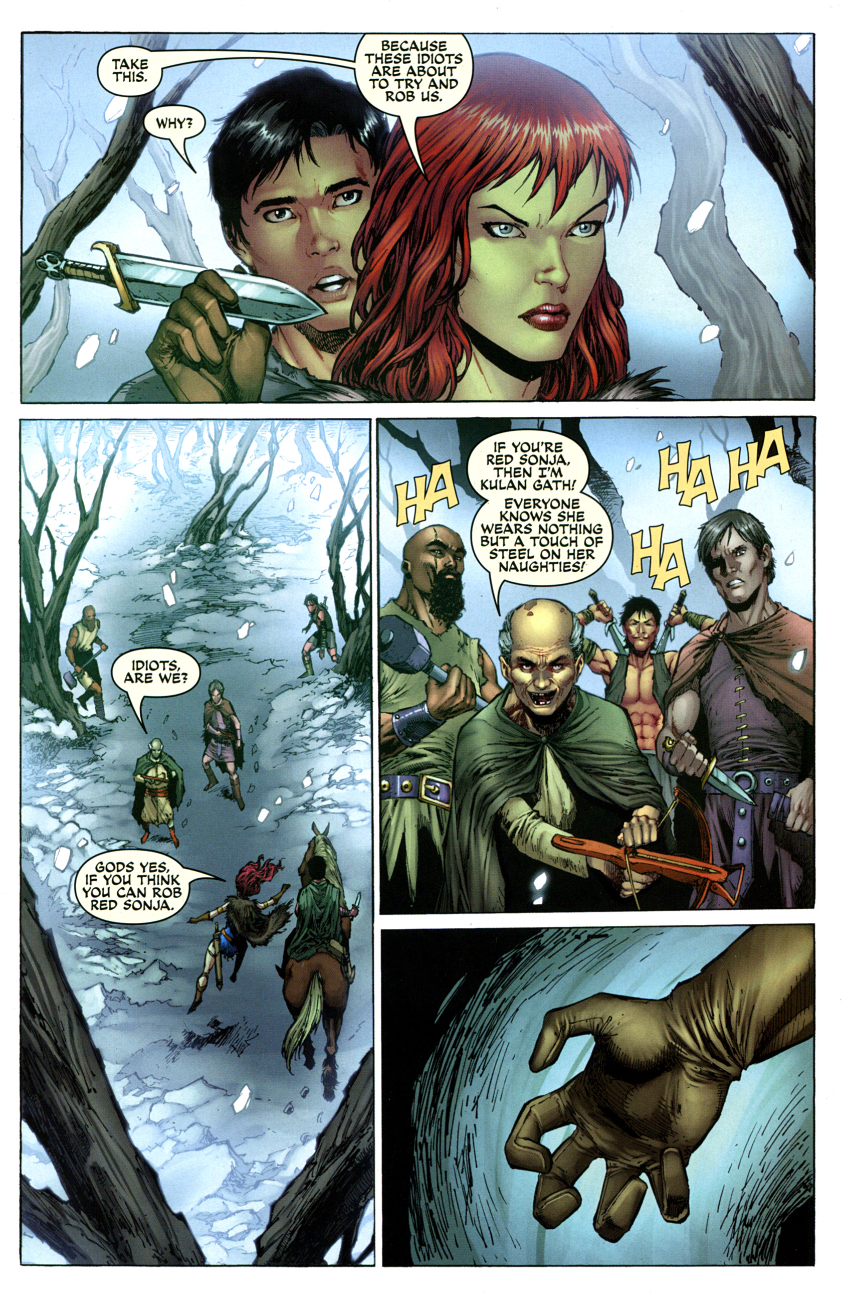 Read online Red Sonja: Blue comic -  Issue # Full - 24
