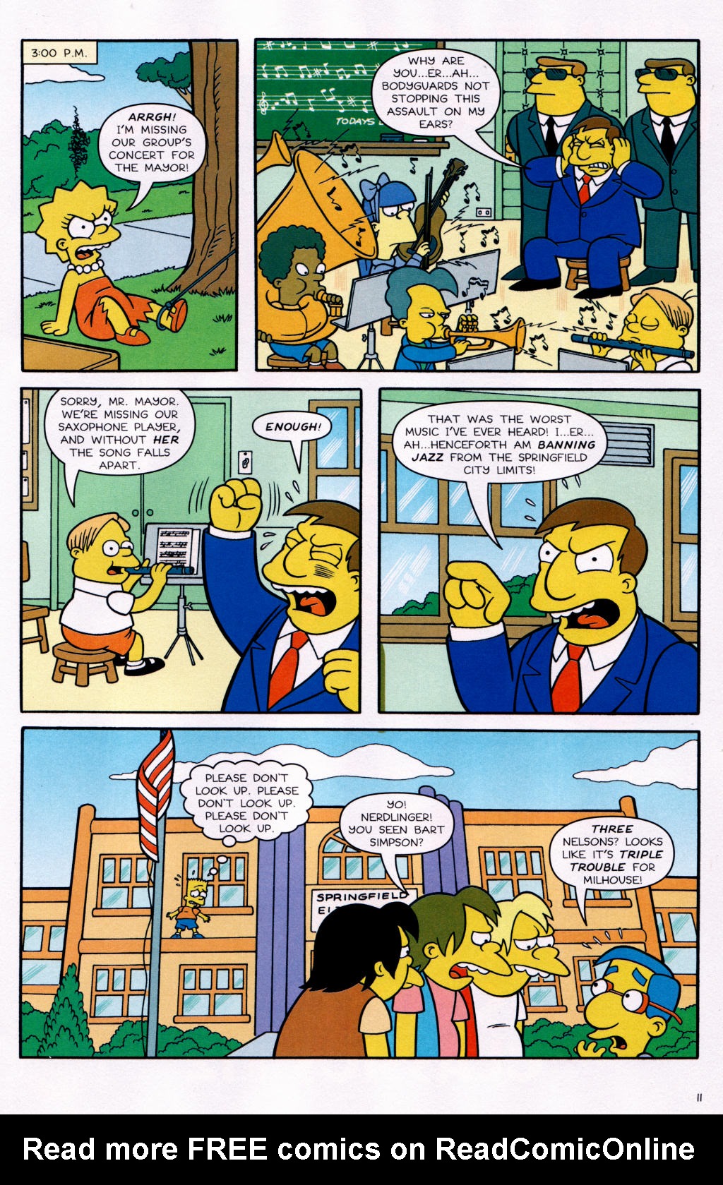 Read online Simpsons Comics comic -  Issue #128 - 11