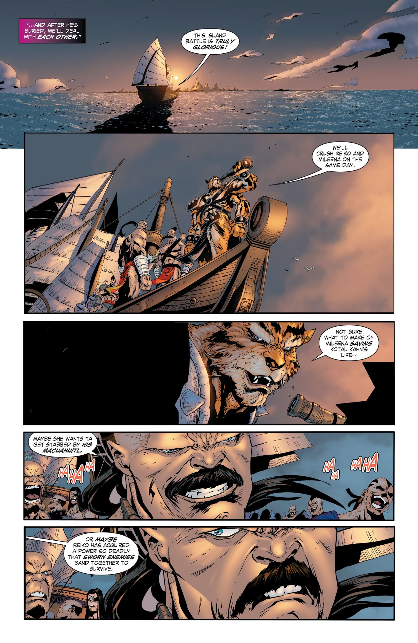 Read online Mortal Kombat X [I] comic -  Issue # _TPB 3 - 22
