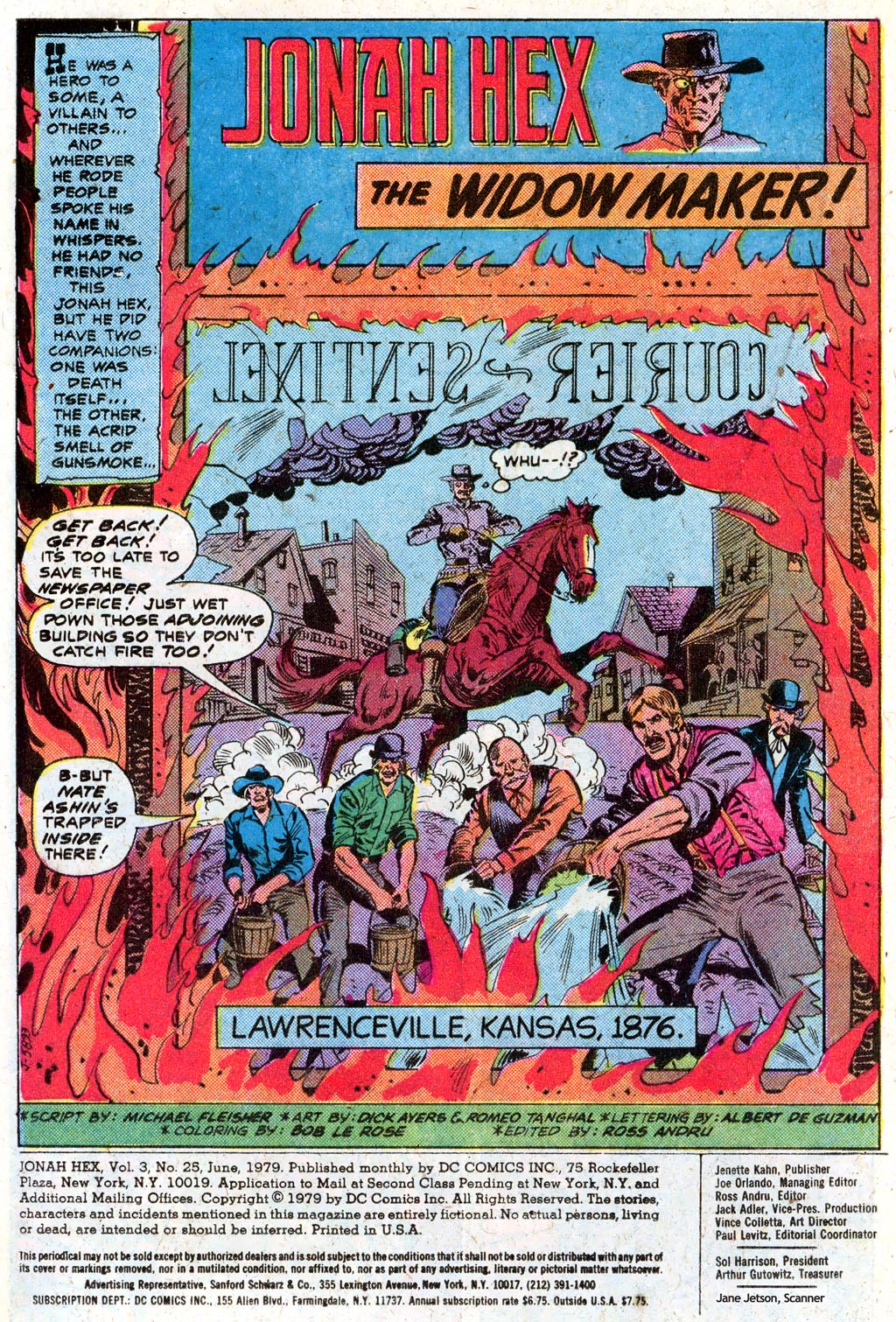 Read online Jonah Hex (1977) comic -  Issue #25 - 3