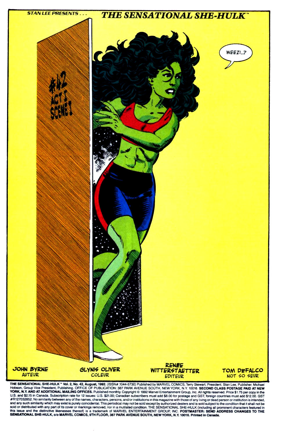 Read online The Sensational She-Hulk comic -  Issue #42 - 2