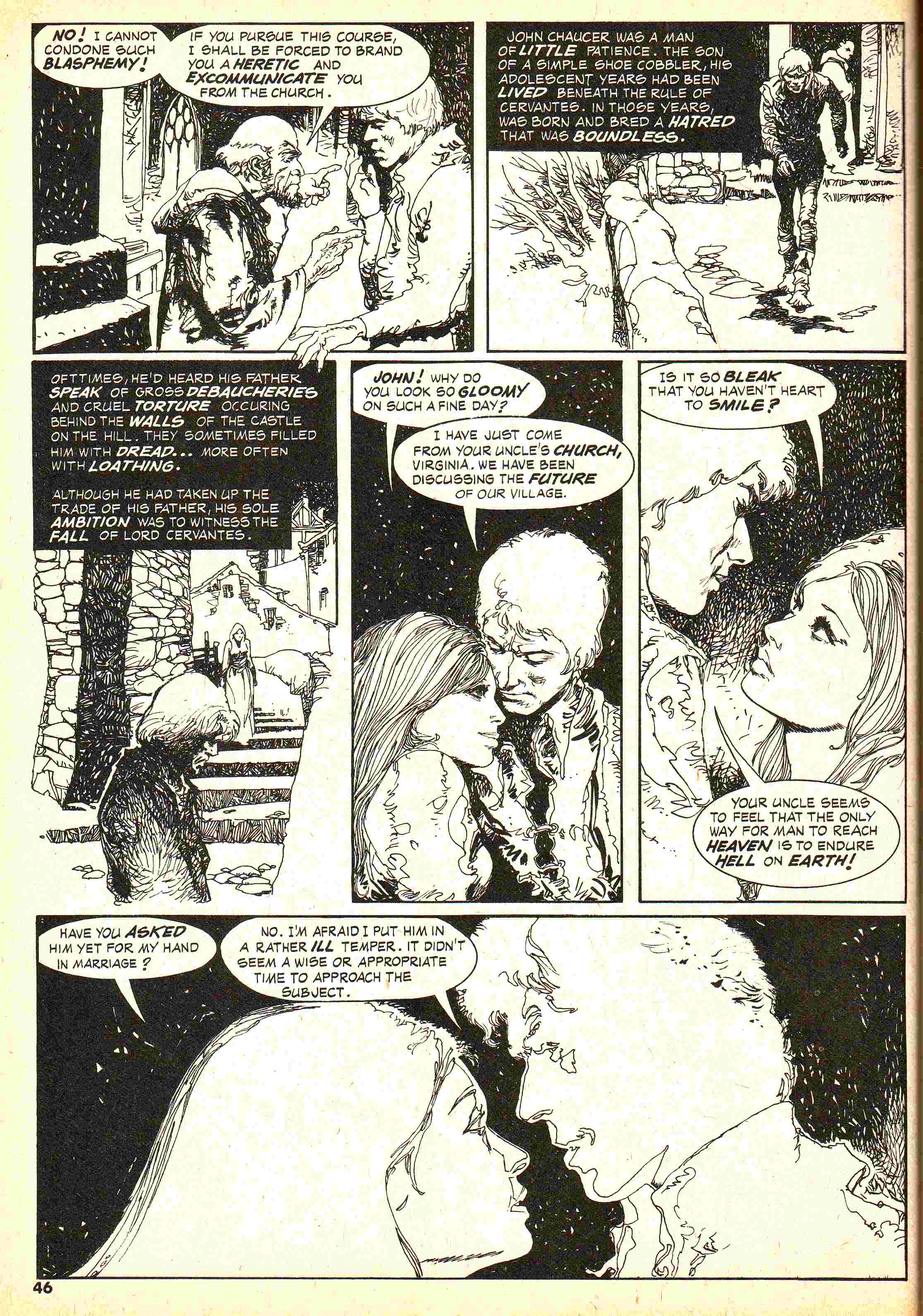 Read online Vampirella (1969) comic -  Issue #45 - 46