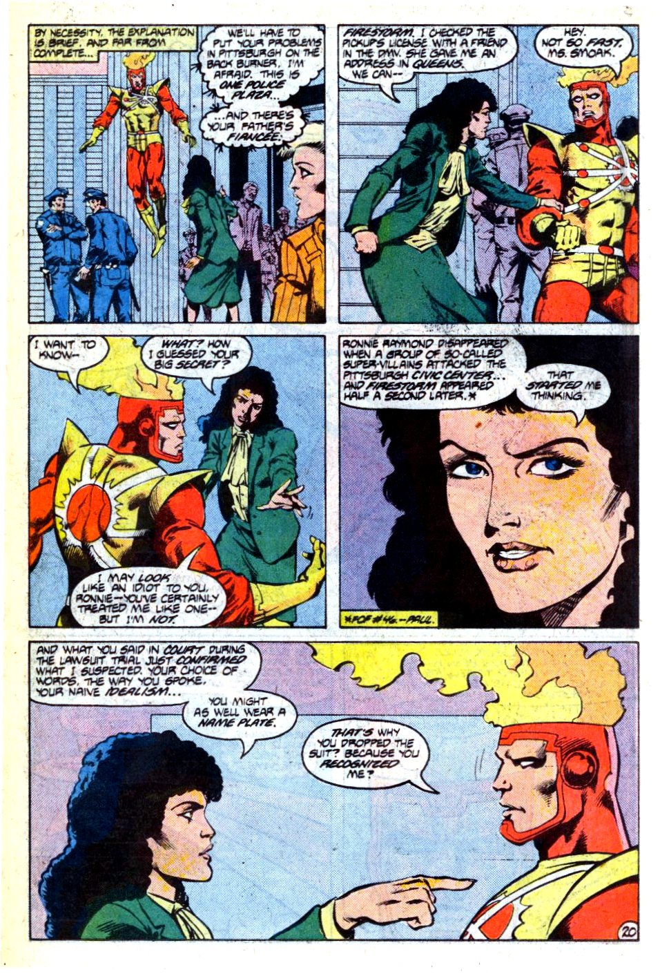The Fury of Firestorm Issue #50 #54 - English 21