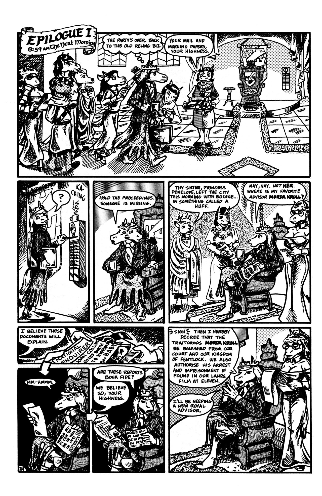 Read online Equine, The Uncivilized comic -  Issue #3 - 26
