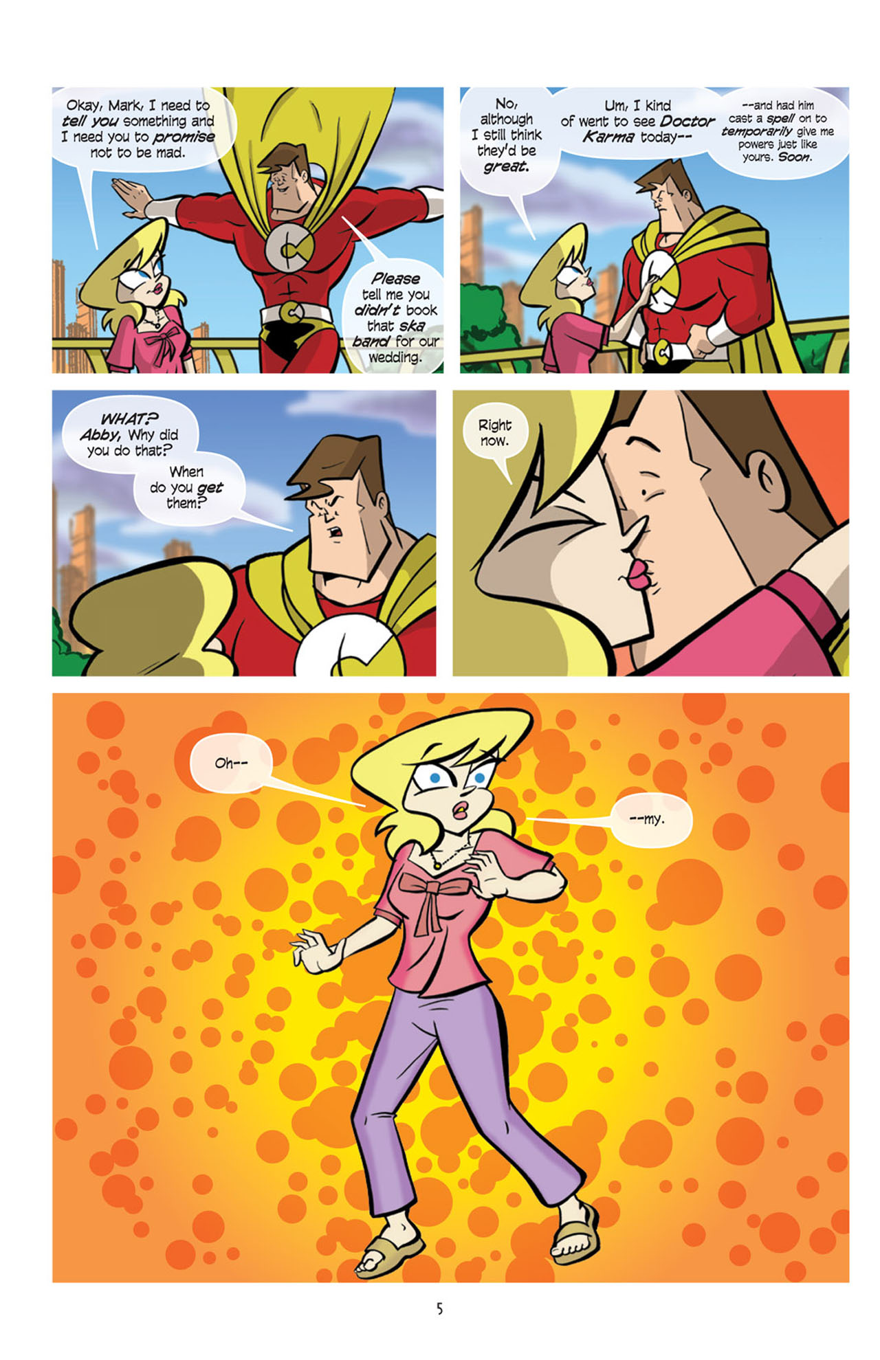 Read online Love and Capes comic -  Issue #10 - 7