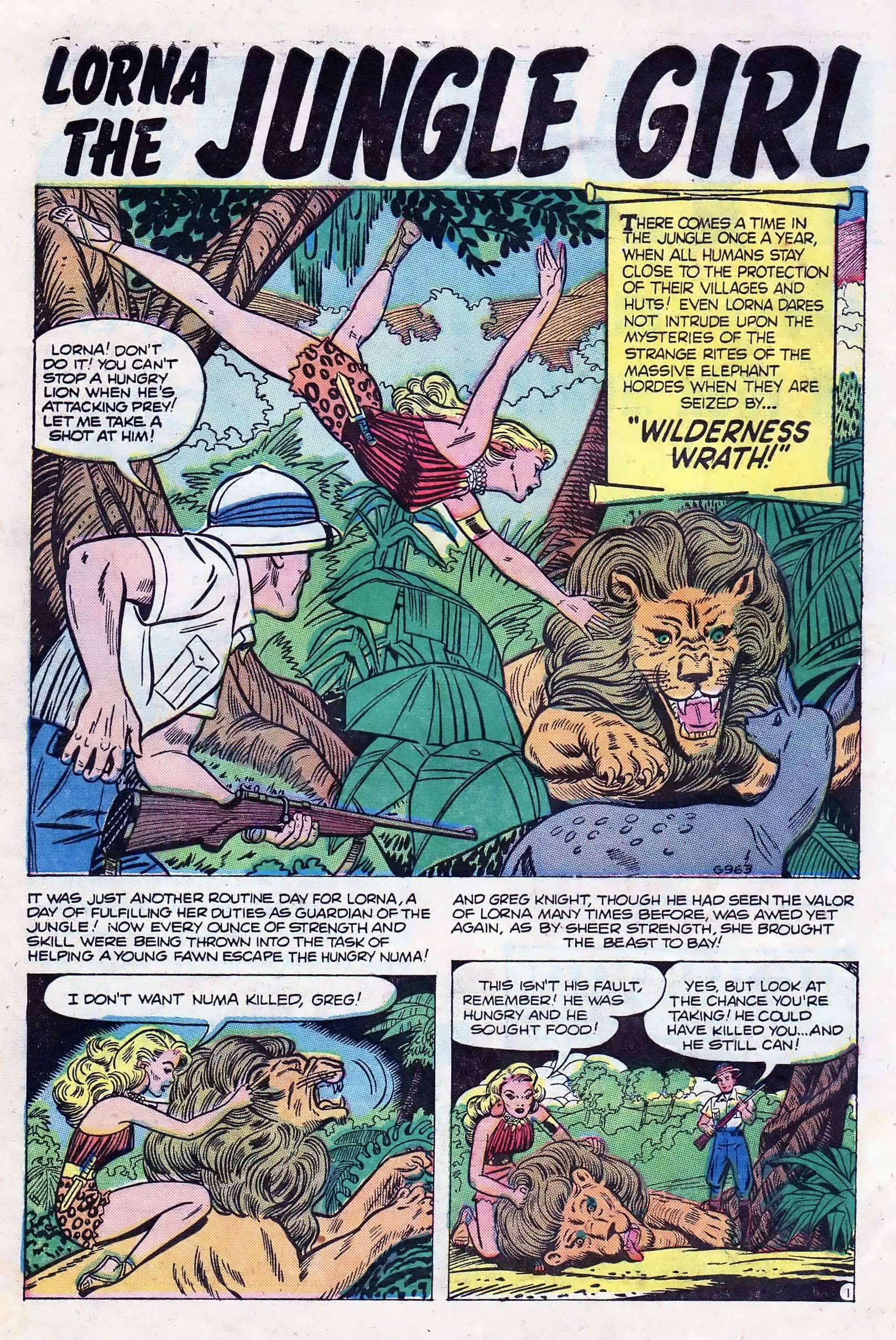 Read online Lorna, The Jungle Girl comic -  Issue #16 - 9