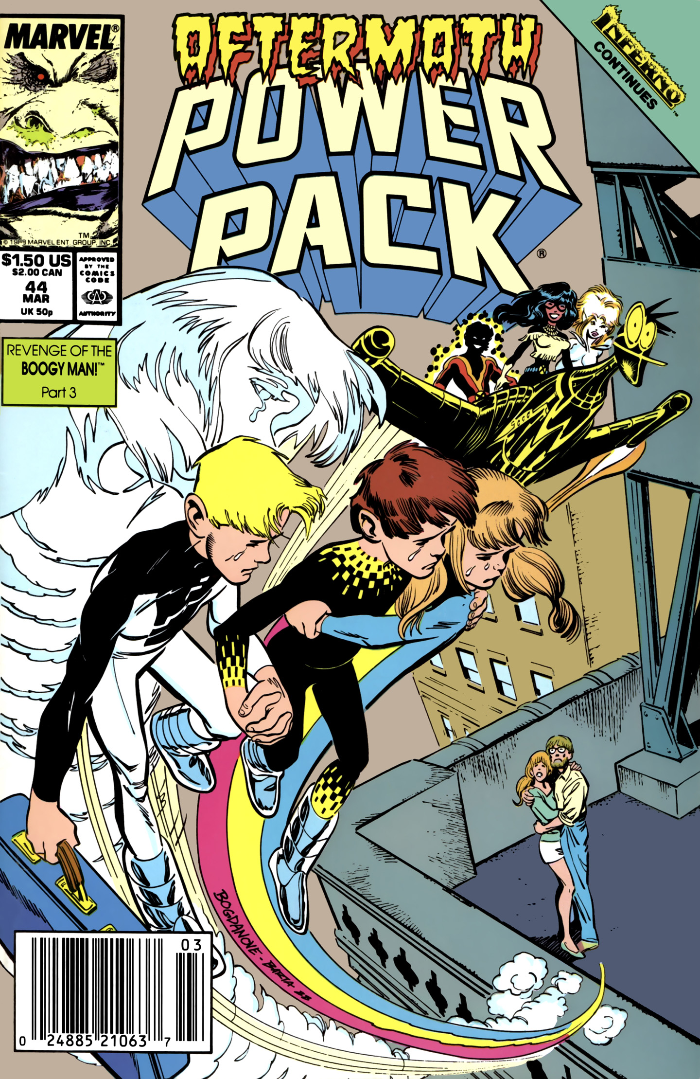 Read online Power Pack (1984) comic -  Issue #44 - 1