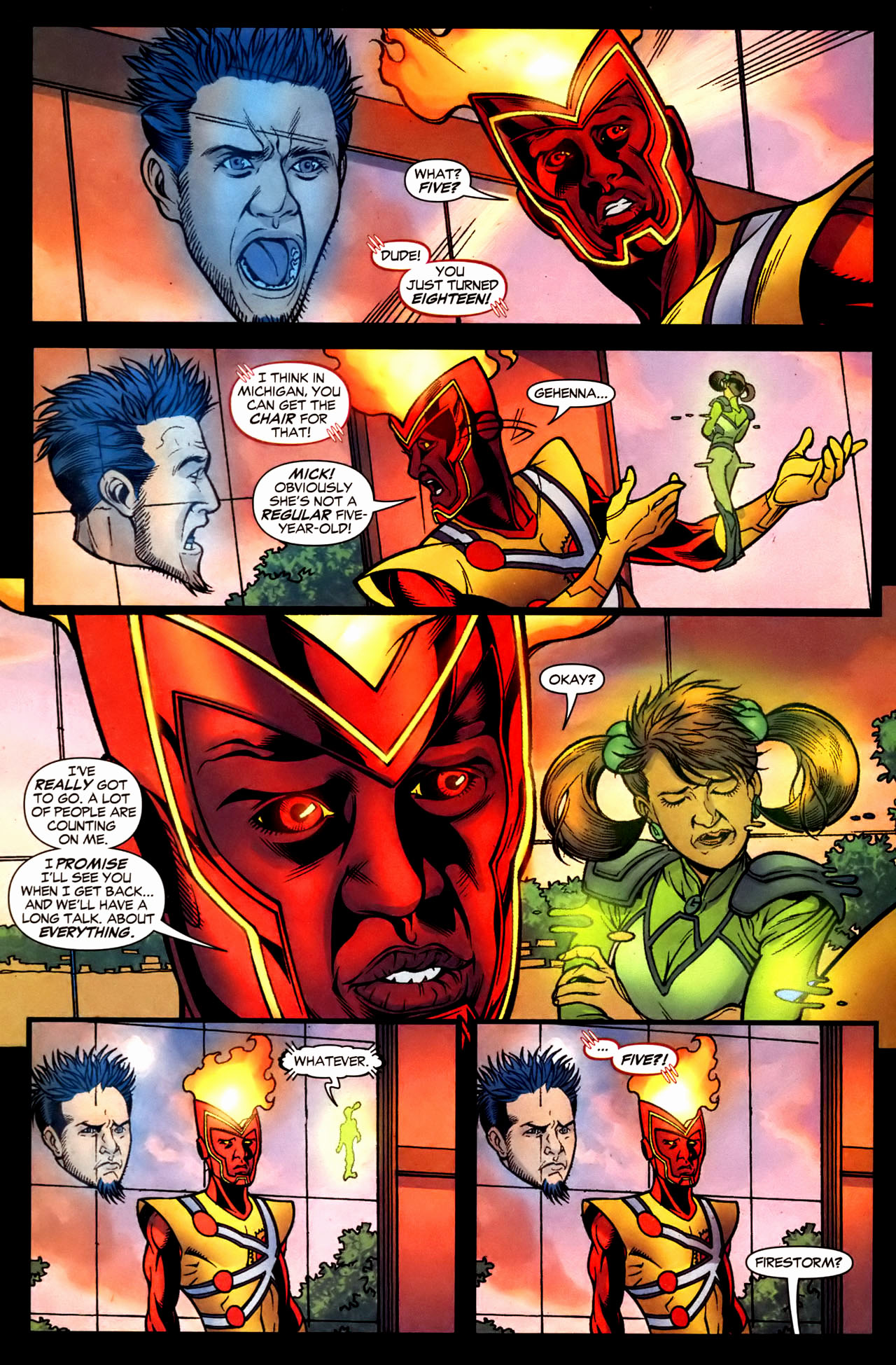 Read online Firestorm (2004) comic -  Issue #19 - 19