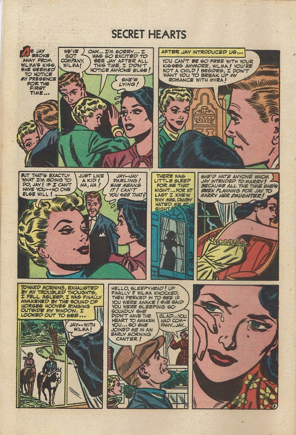 Read online Secret Hearts comic -  Issue #9 - 6