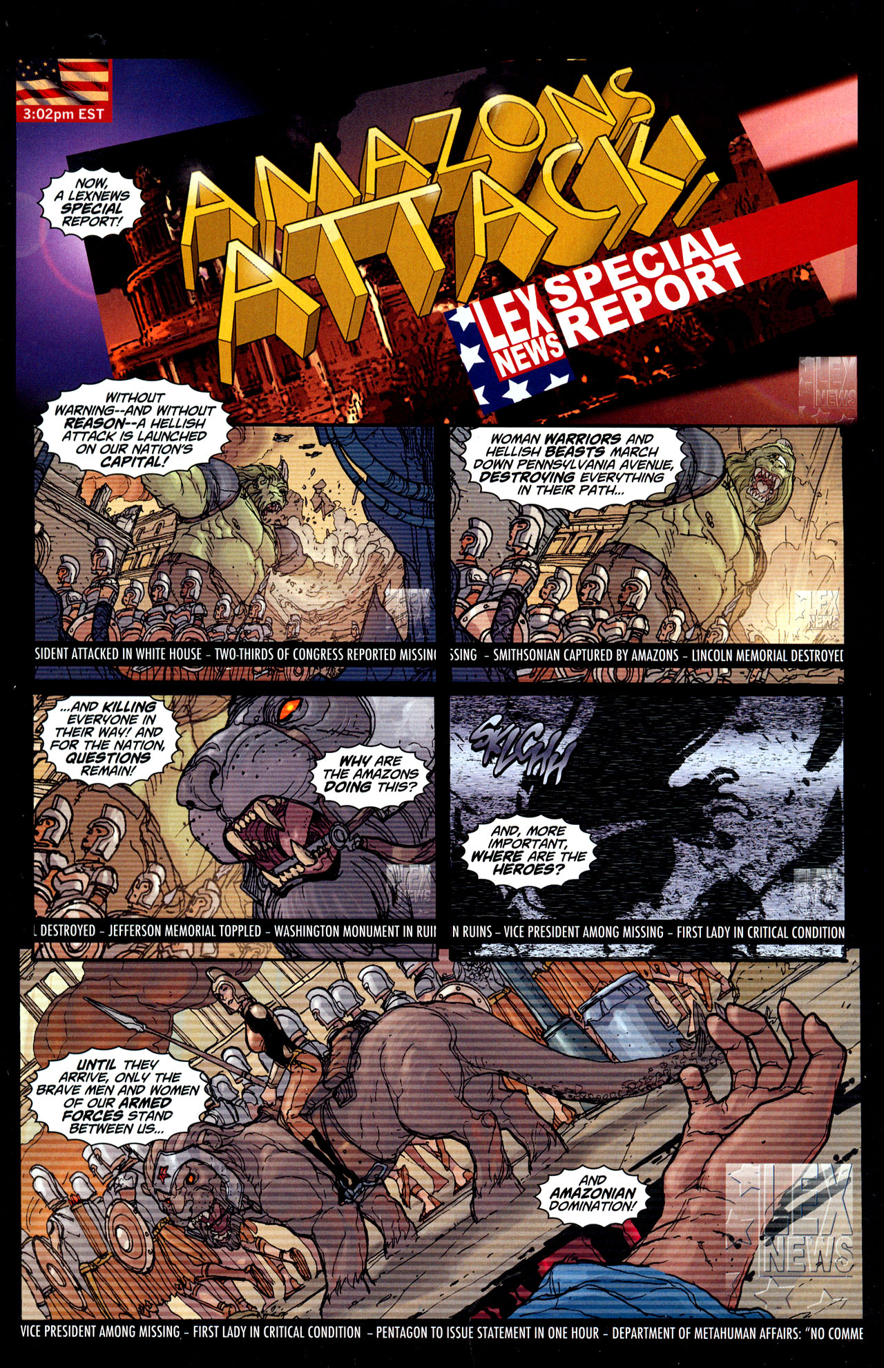 Read online Amazons Attack comic -  Issue #2 - 2