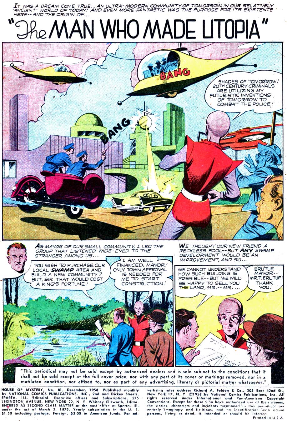 Read online House of Mystery (1951) comic -  Issue #81 - 3