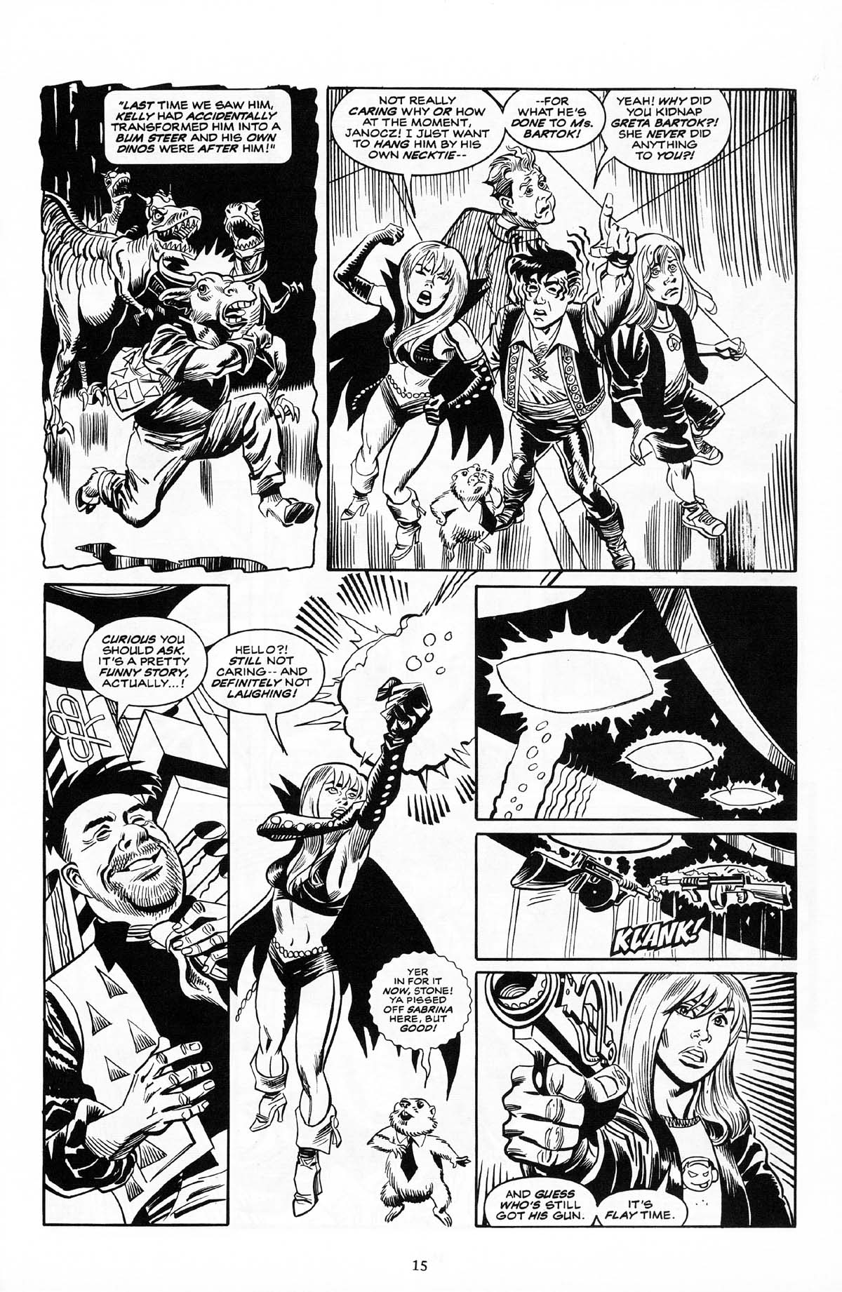 Read online Soulsearchers and Company comic -  Issue #66 - 17