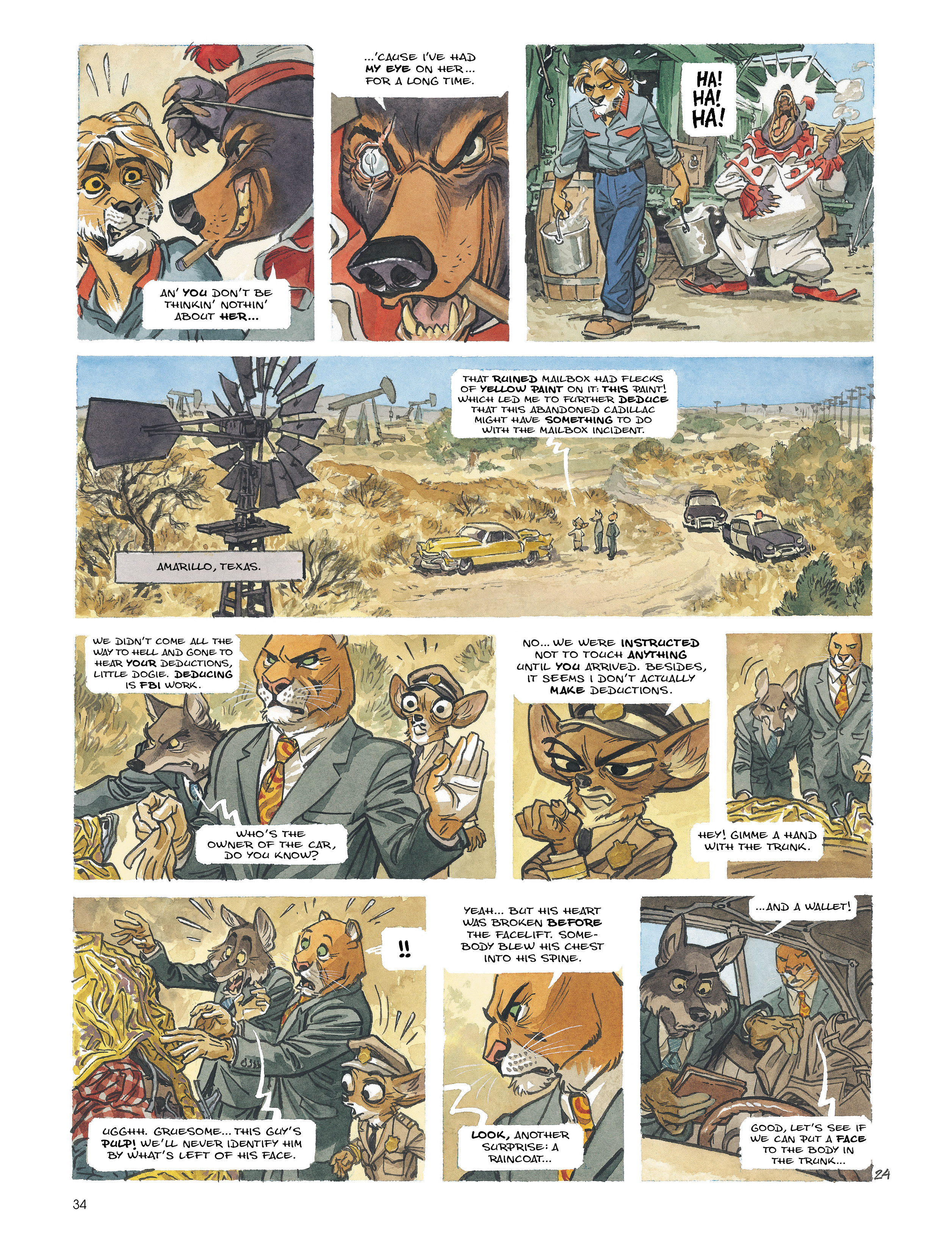 Read online Blacksad: Amarillo comic -  Issue # Full - 33