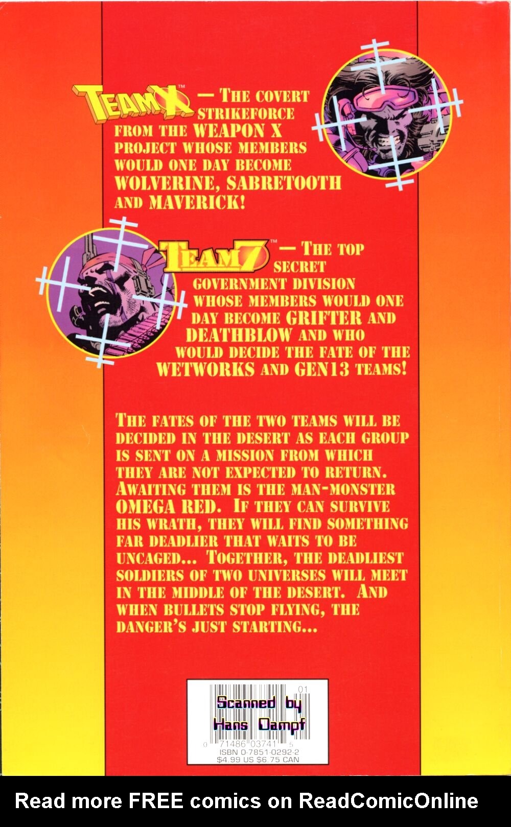 Read online Team X/Team 7 comic -  Issue # Full - 47