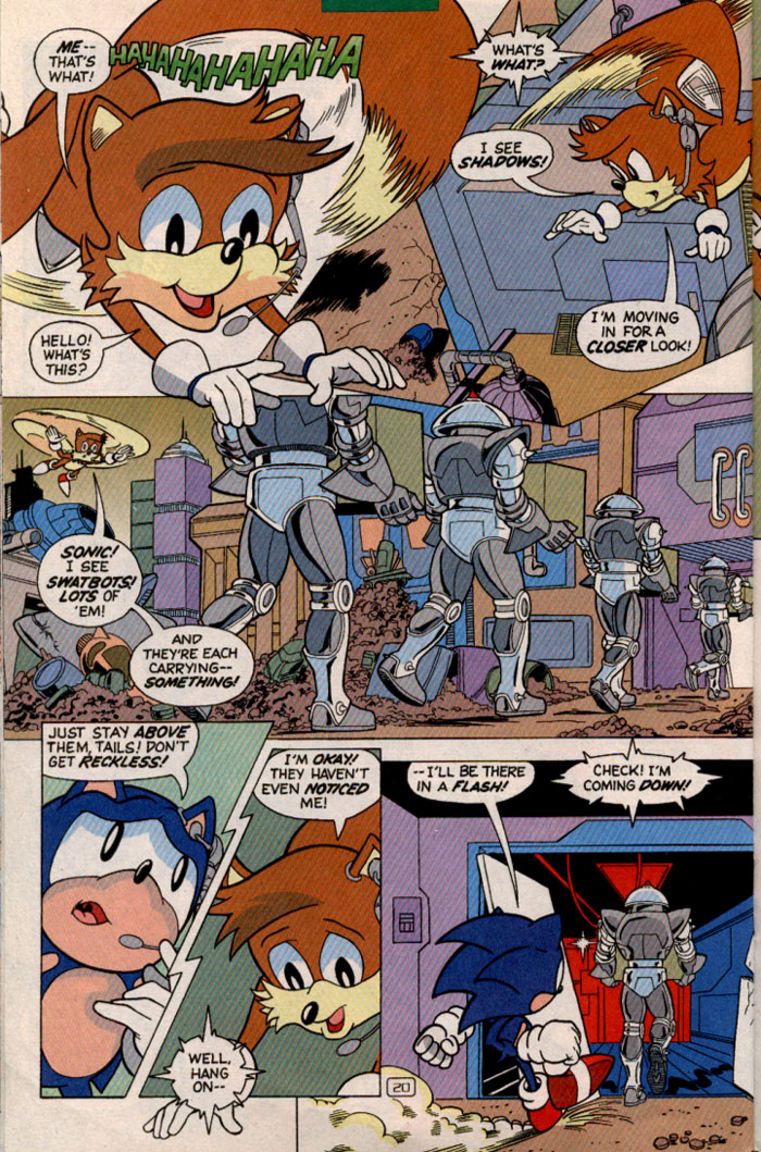 Read online Sonic Super Special comic -  Issue #2 - Brave new world - 22