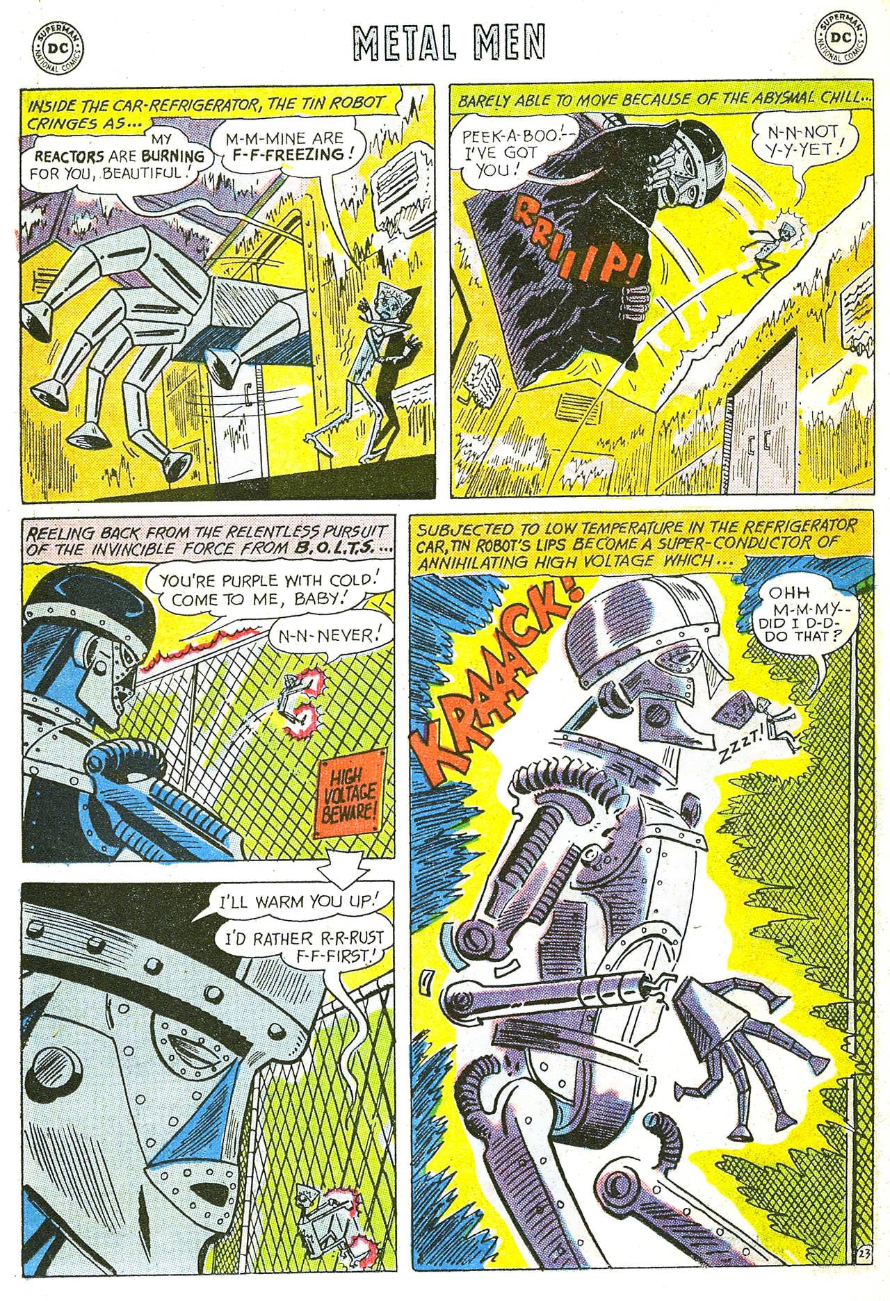 Read online Metal Men (1963) comic -  Issue #15 - 30