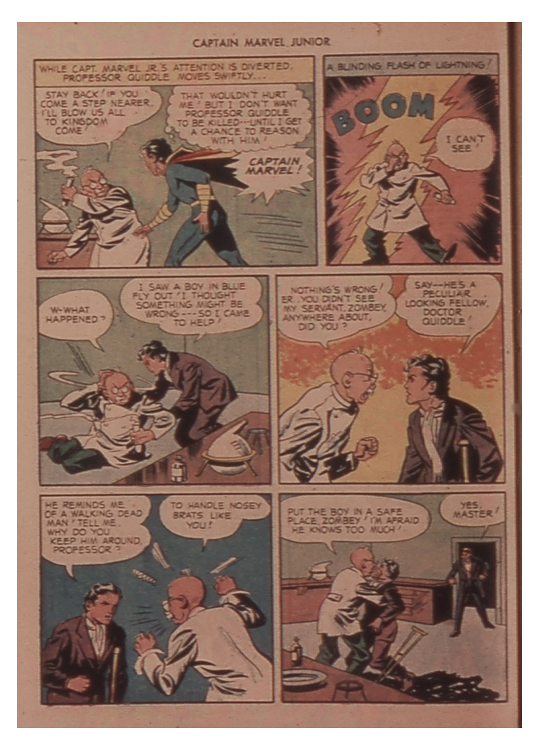 Read online Captain Marvel, Jr. comic -  Issue #12 - 28