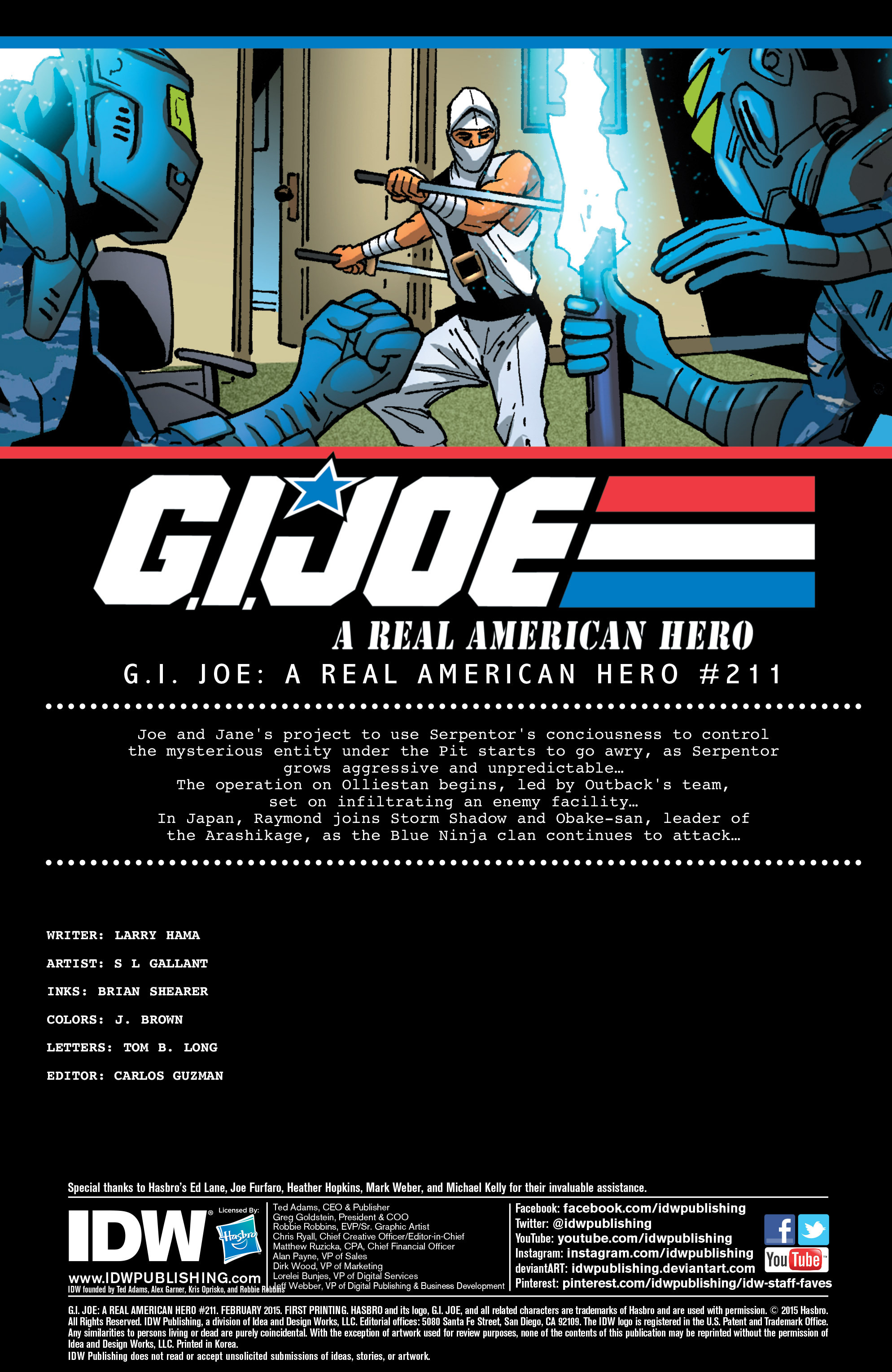 Read online G.I. Joe: A Real American Hero comic -  Issue #211 - 2
