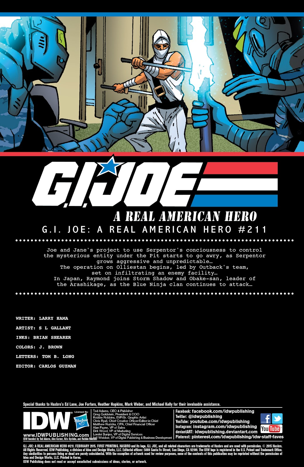 G.I. Joe: A Real American Hero issue 211 - Page 2
