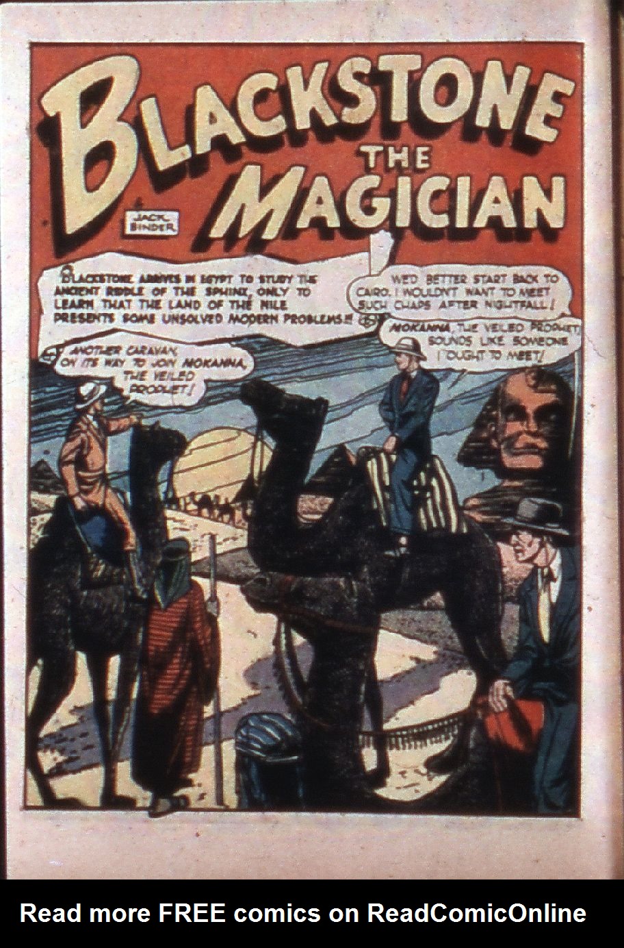 Read online Super-Magician Comics comic -  Issue #3 - 4