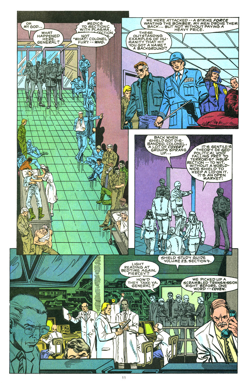 Read online Nick Fury, Agent of S.H.I.E.L.D. comic -  Issue #7 - 9