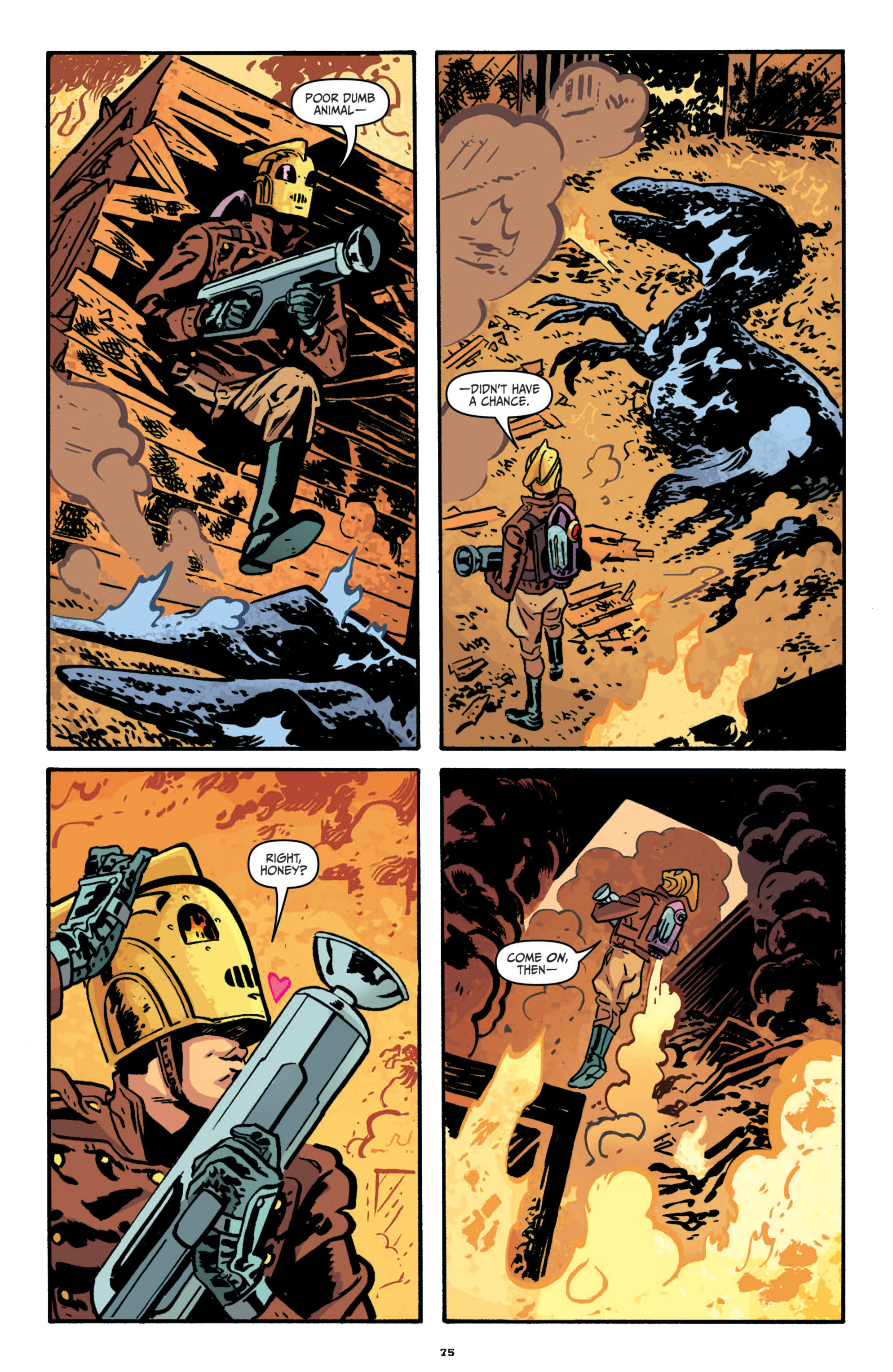 Read online The Rocketeer: Cargo of Doom comic -  Issue # TPB - 72
