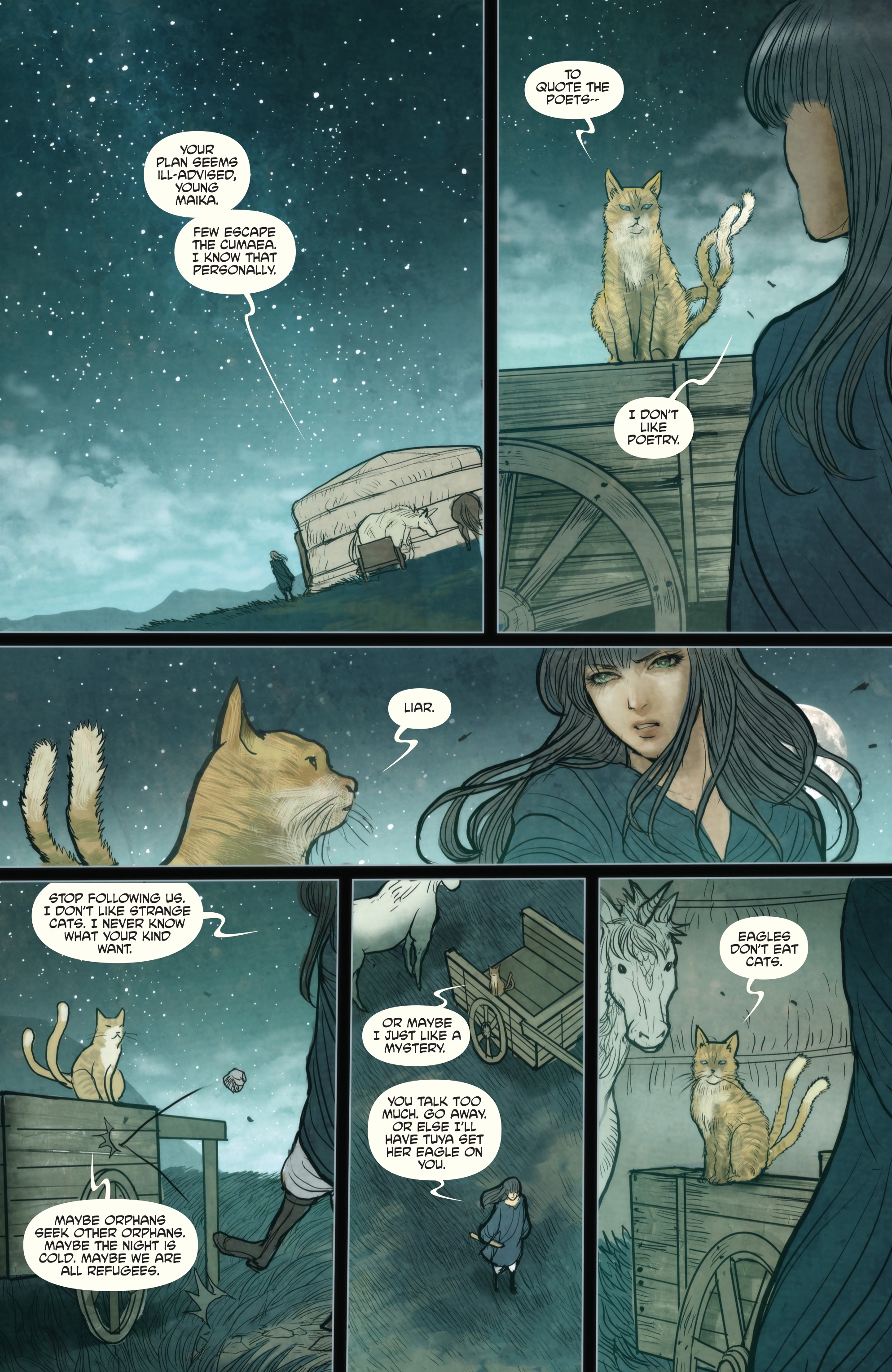 Read online Monstress comic -  Issue #1 - 19