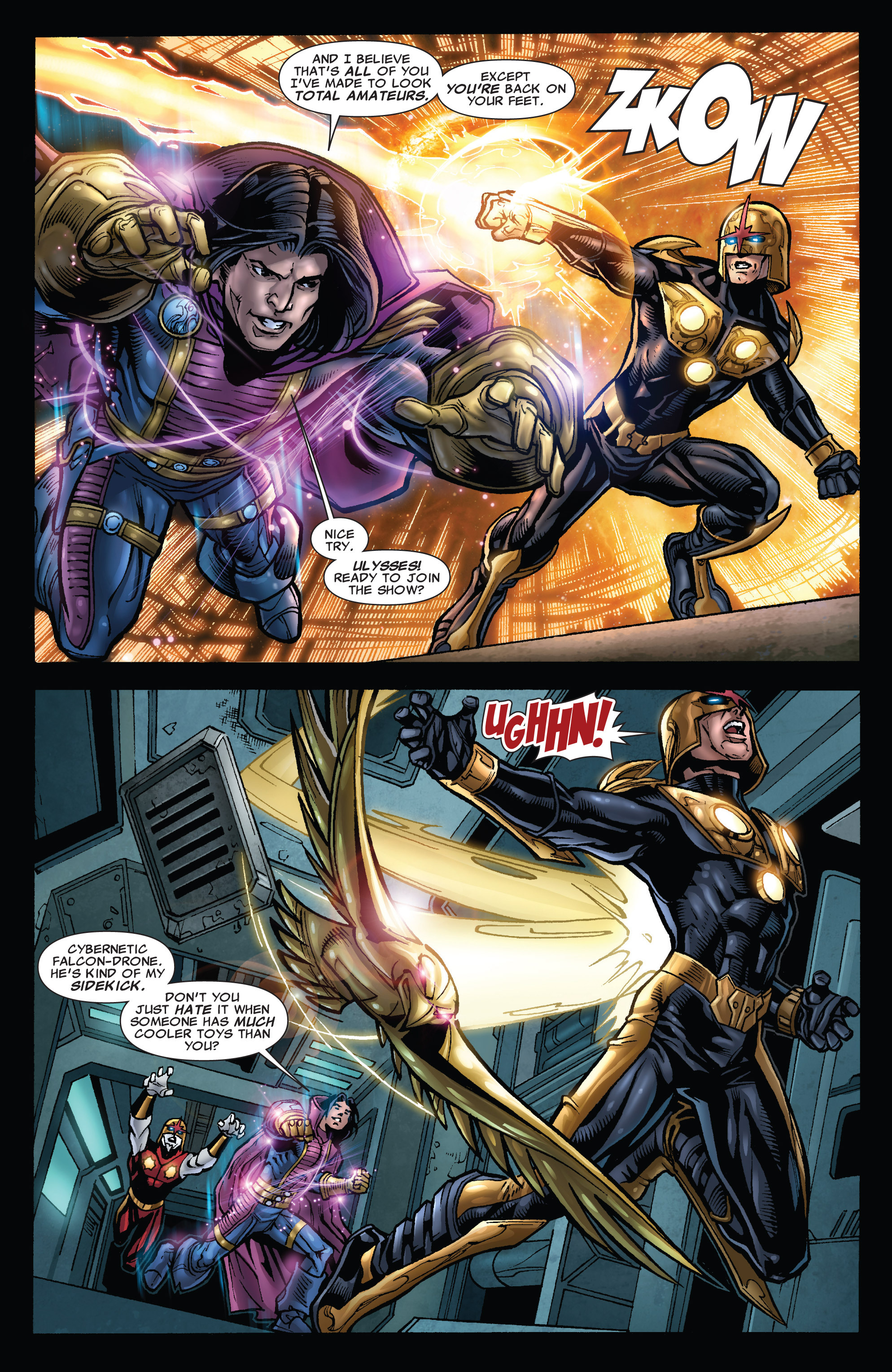 Read online Nova (2007) comic -  Issue #29 - 19
