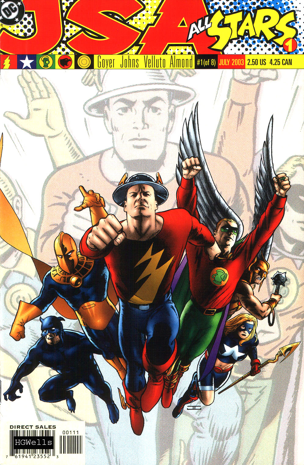 Read online JSA: All Stars (2003) comic -  Issue #1 - 2