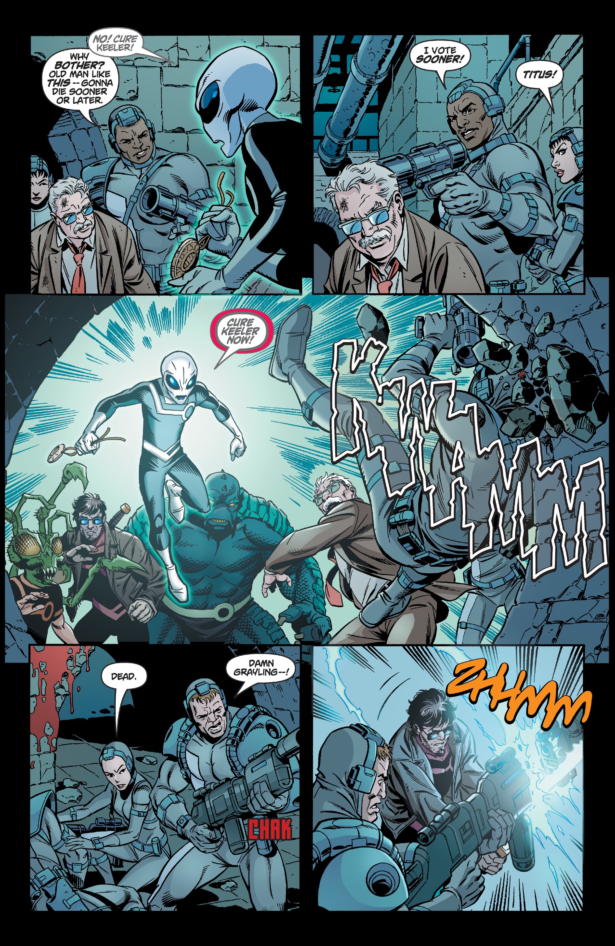 Read online Section Zero (2019) comic -  Issue #3 - 27