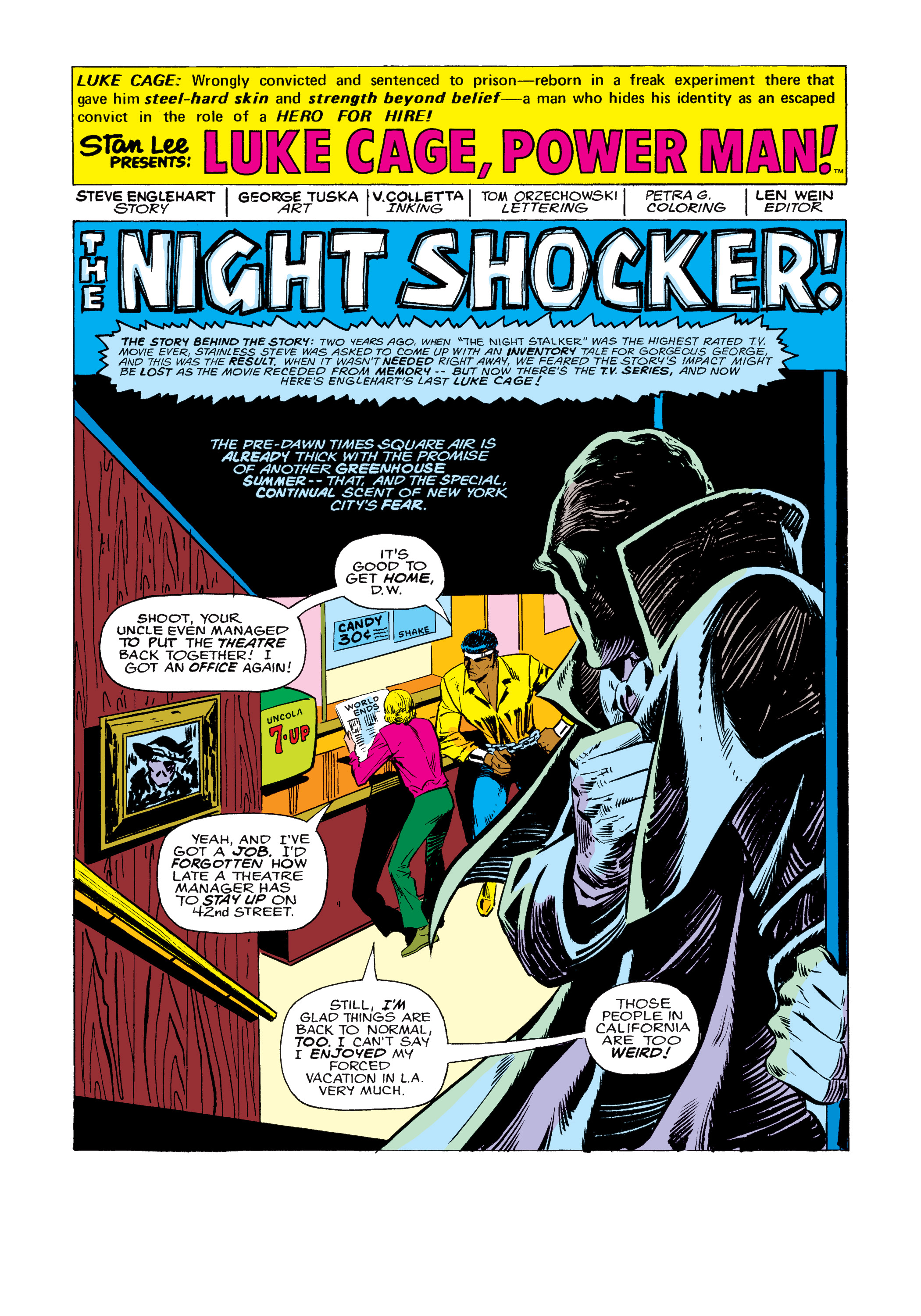 Read online Marvel Masterworks: Luke Cage, Power Man comic -  Issue # TPB 2 (Part 2) - 82