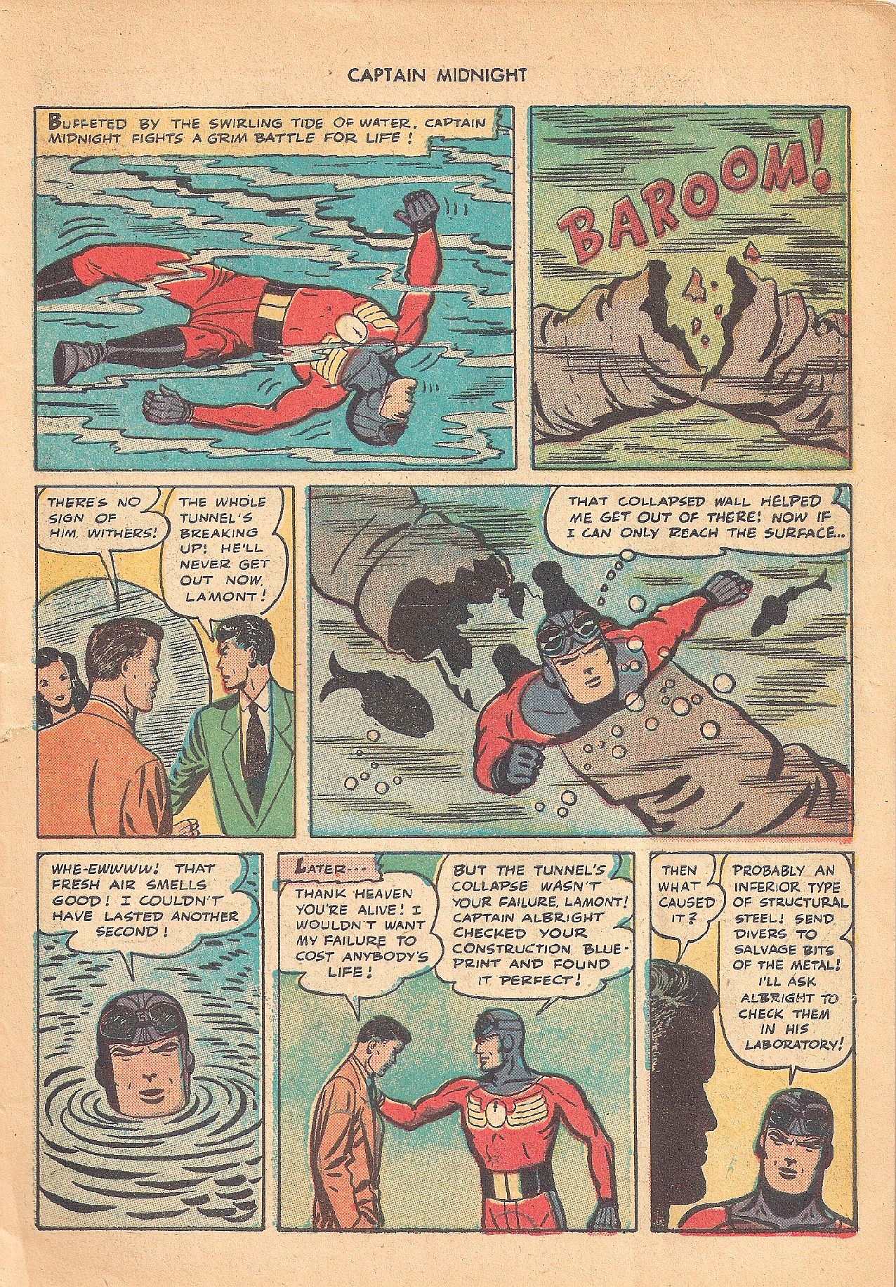 Read online Captain Midnight (1942) comic -  Issue #39 - 6