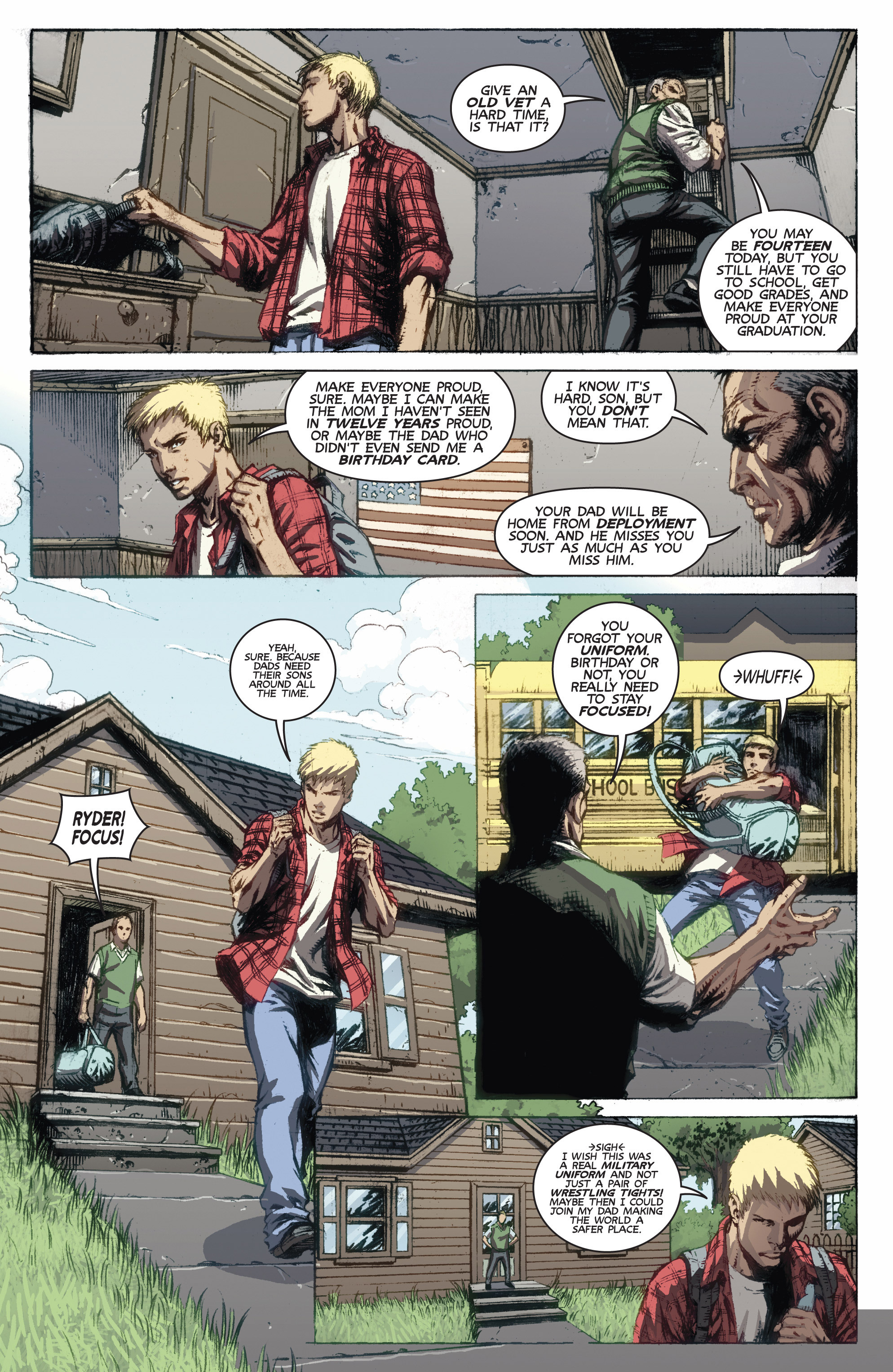 Read online Cage Hero comic -  Issue #1 - 6