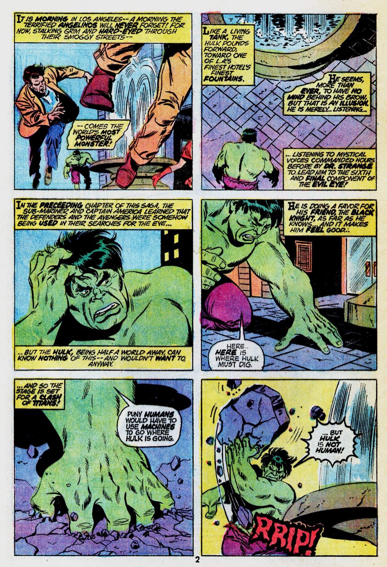 The Defenders (1972) Issue #10 #11 - English 3
