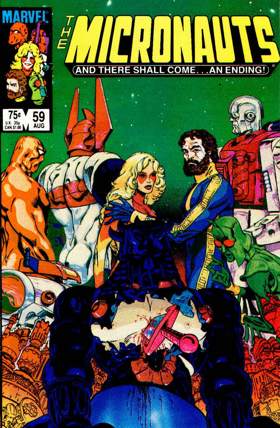 Read online Micronauts (1979) comic -  Issue #59 - 1