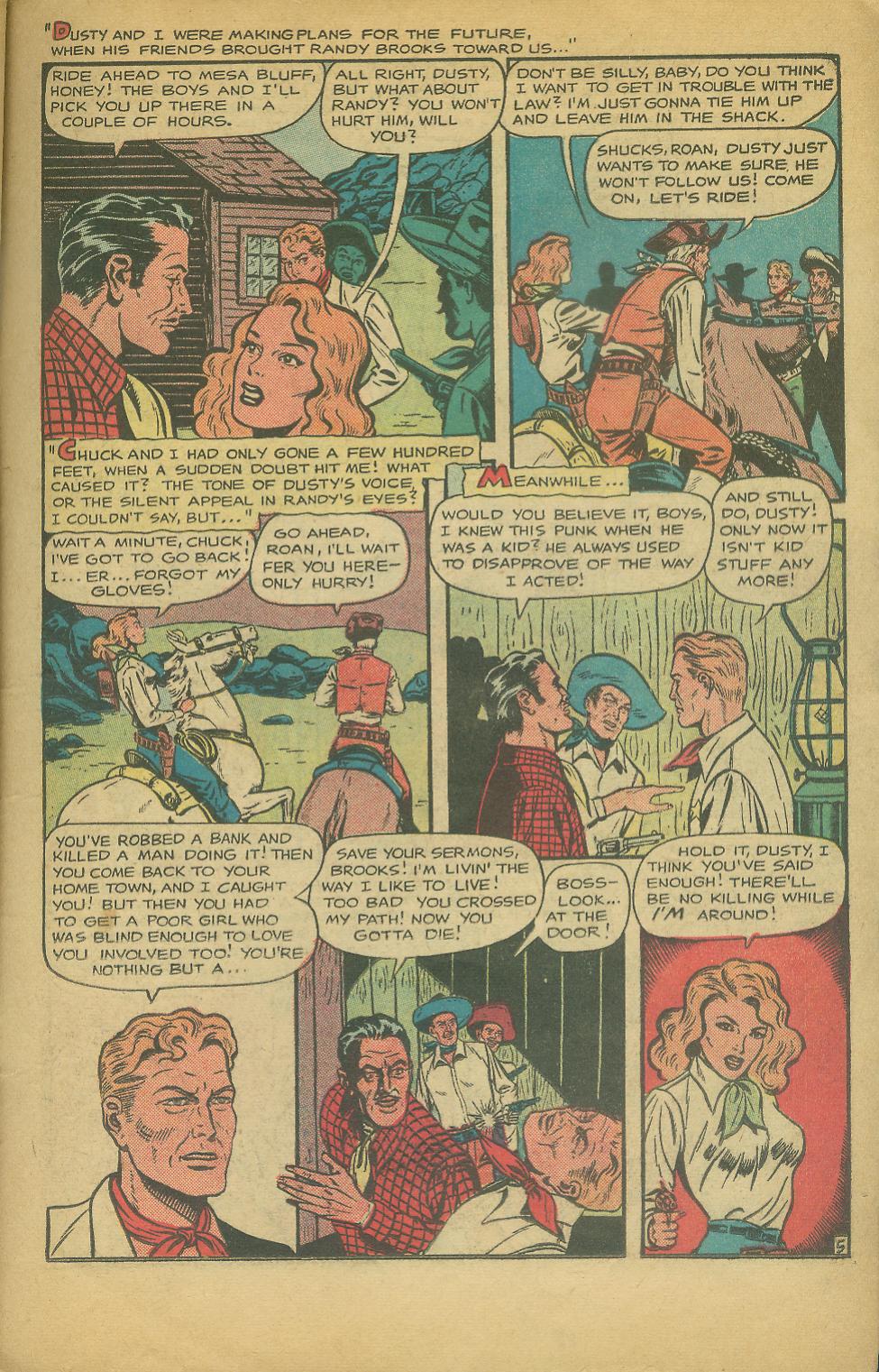 Read online Cowgirl Romances (1950) comic -  Issue #2 - 30