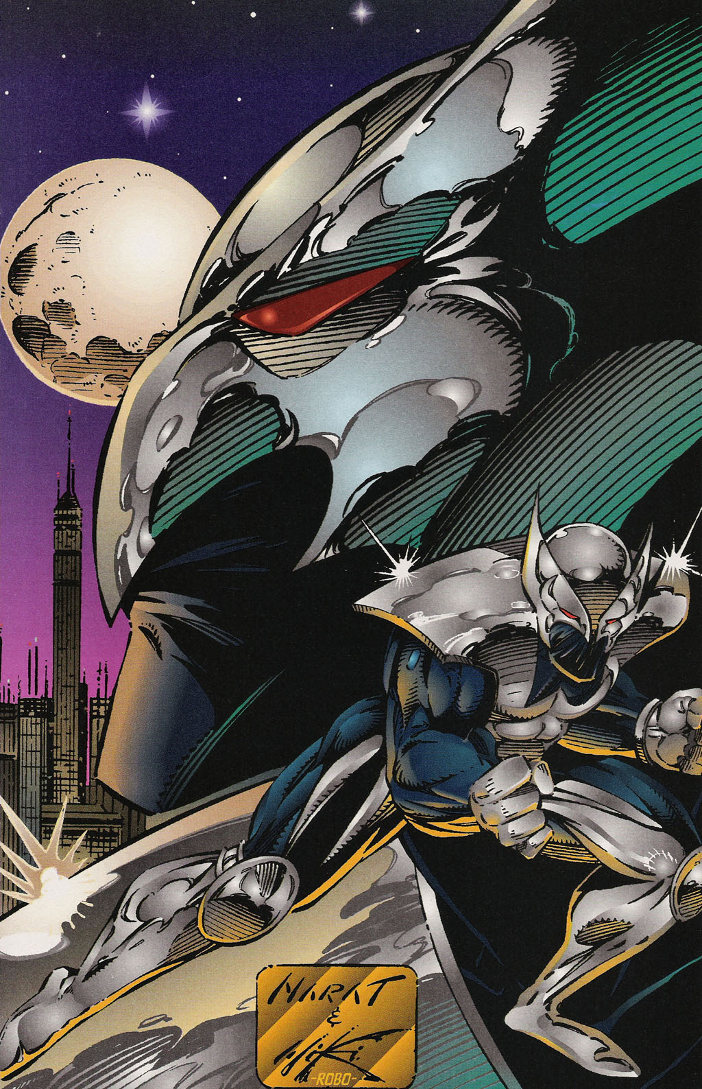 Read online ShadowHawk Gallery comic -  Issue # Full - 15
