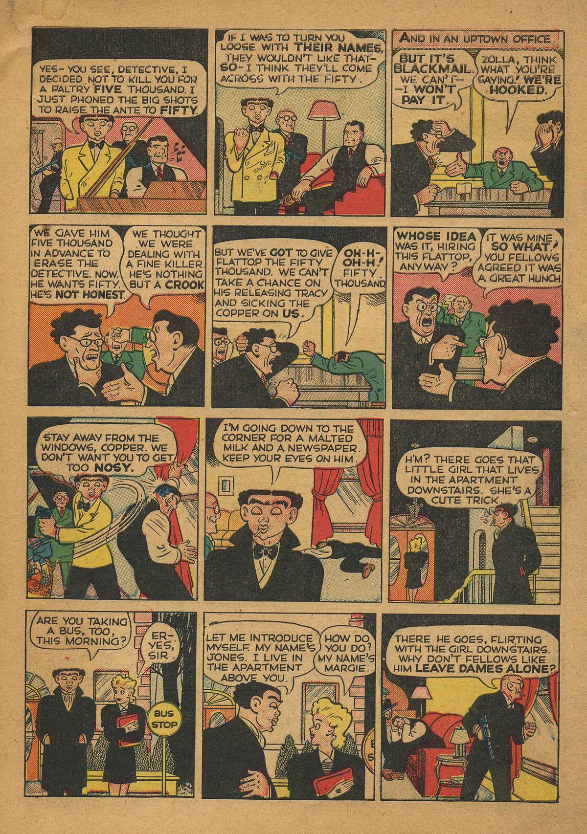 Read online Dick Tracy comic -  Issue #25 - 5