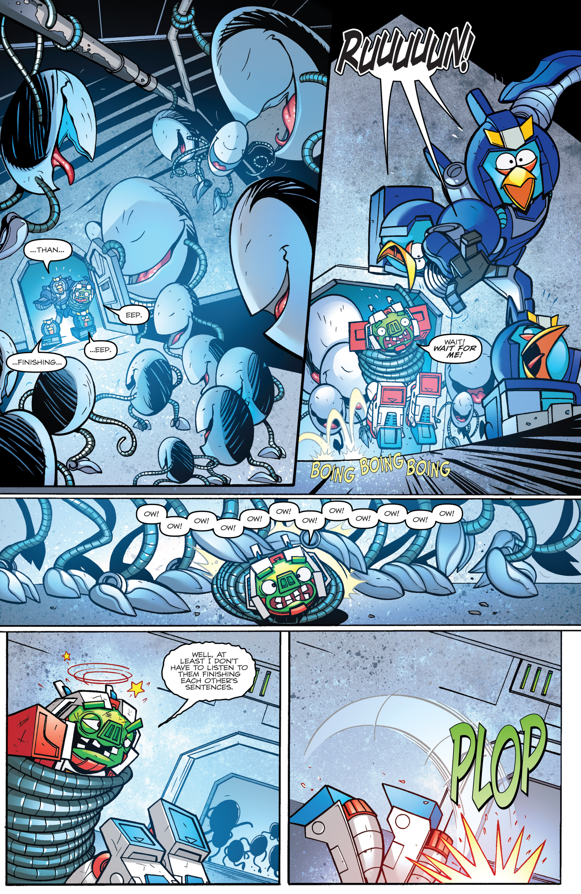 Read online Angry Birds Transformers comic -  Issue #3 - 17