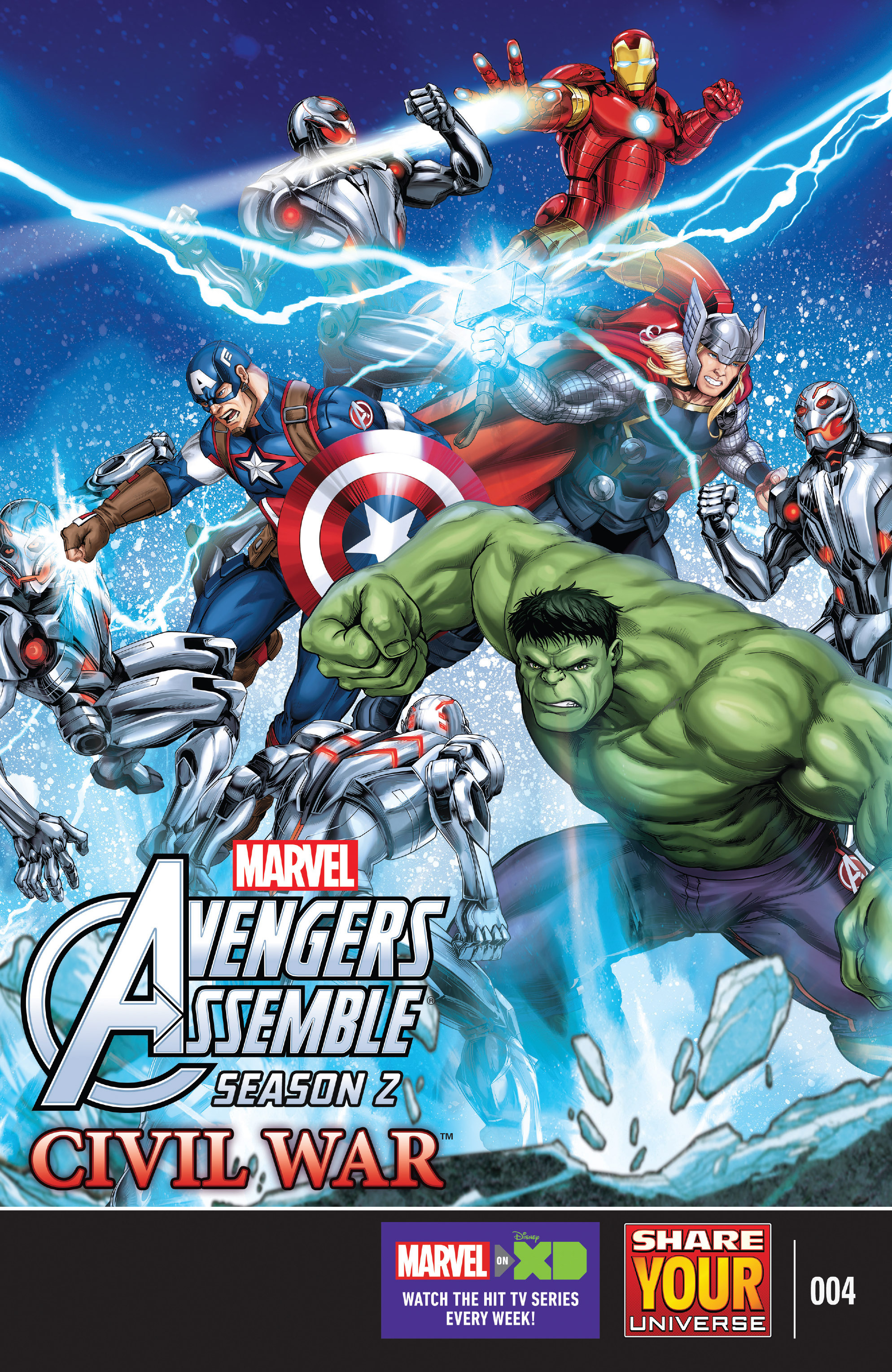 Read online Marvel Universe Avengers Assemble: Civil War comic -  Issue #4 - 1